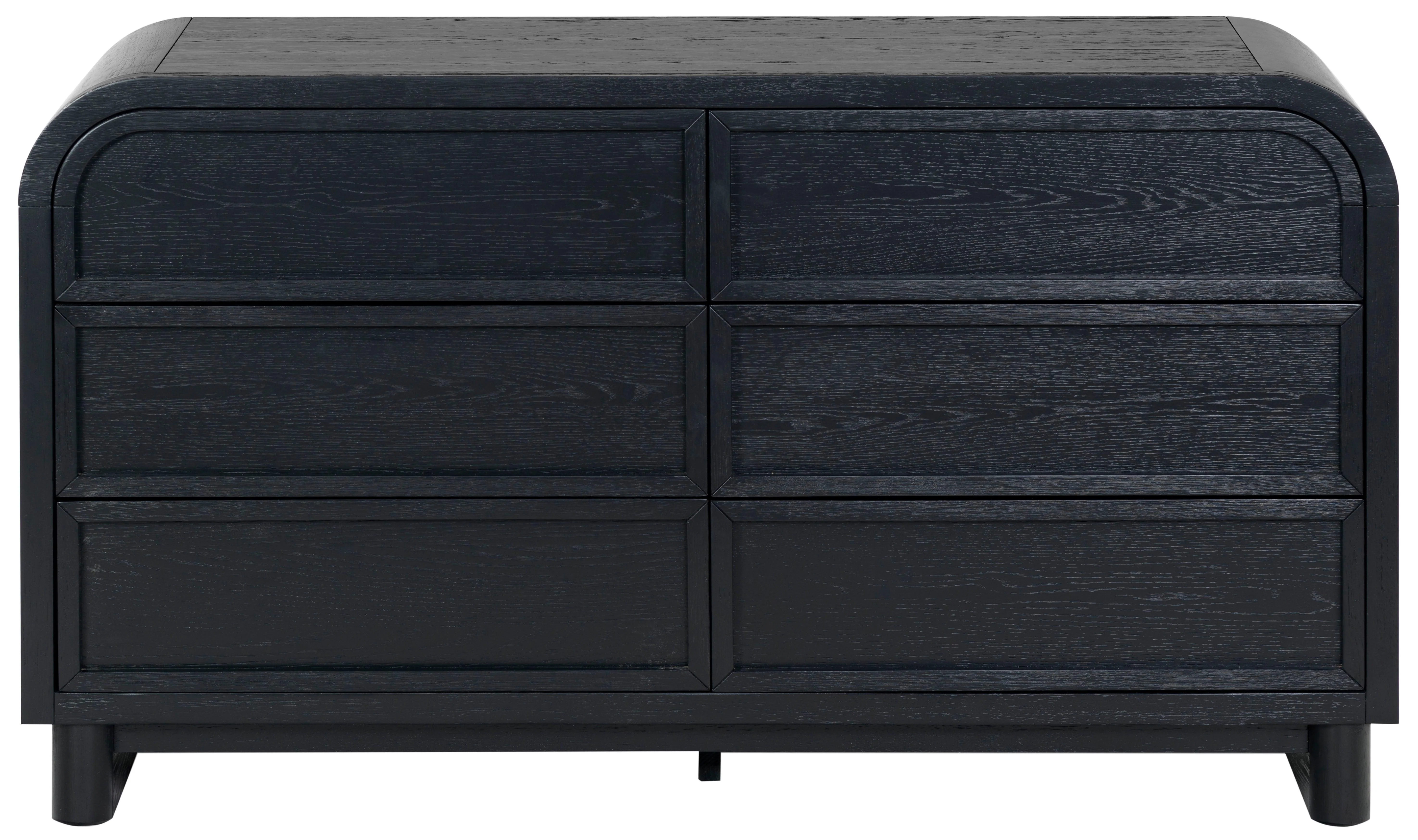 Dinah 6 Drawer Wood Dresser - Remutear
