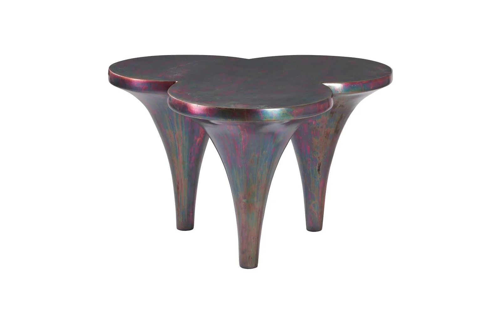 Marley Coffee Table, Resin, Copper Finish - Remutear