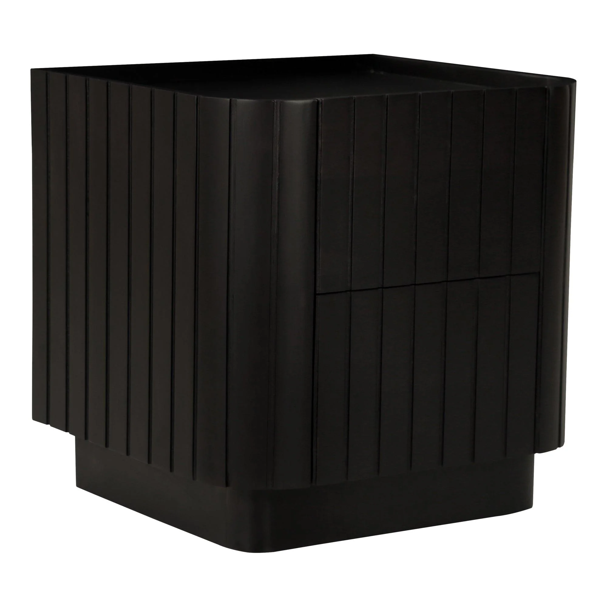 Povera Nightstand Black - Remutear