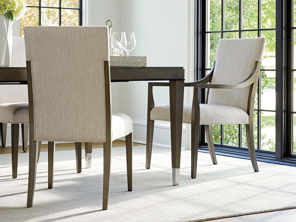 Ariana Saverne Upholstered Arm Chair - Remutear
