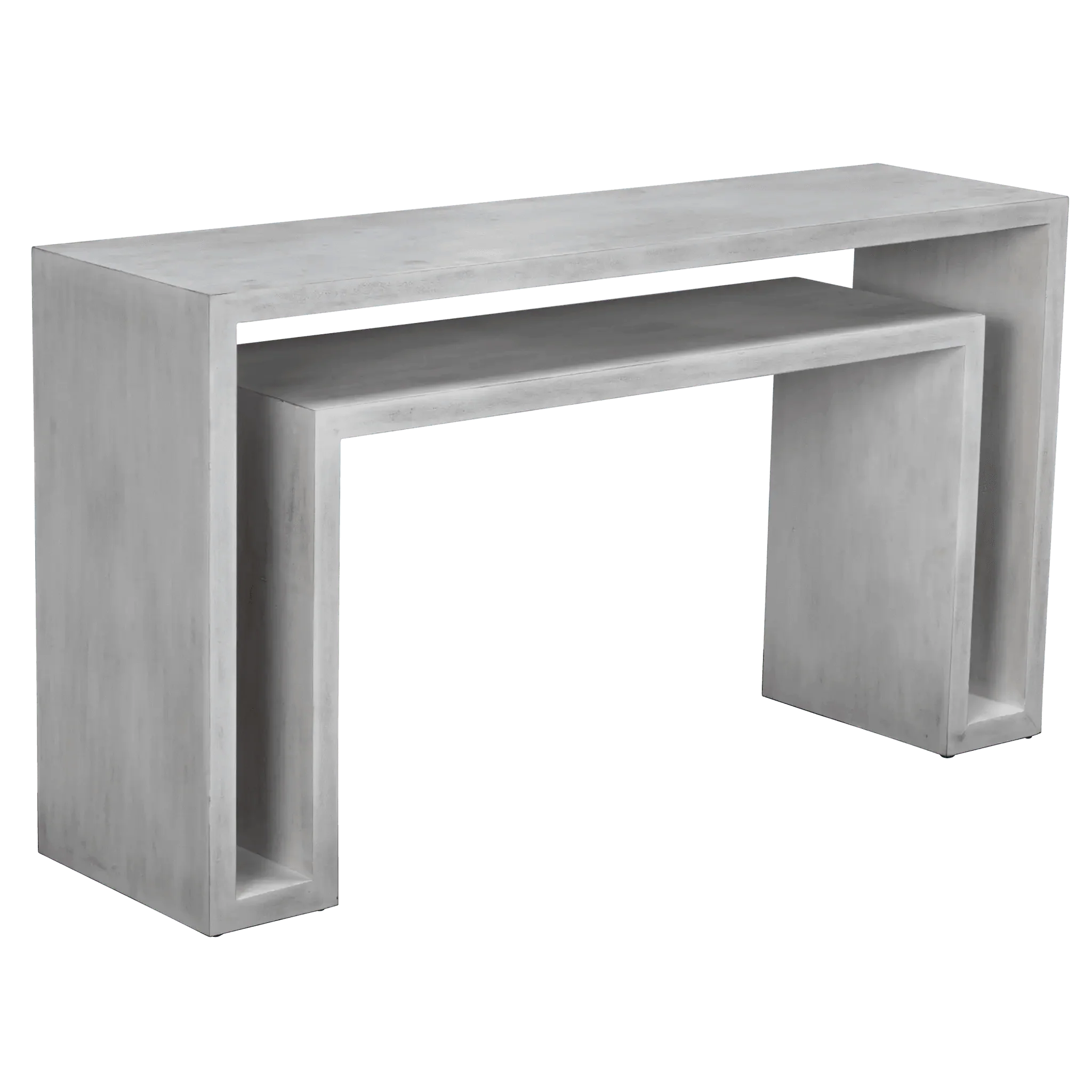 Caine Console, White Wash - Remutear