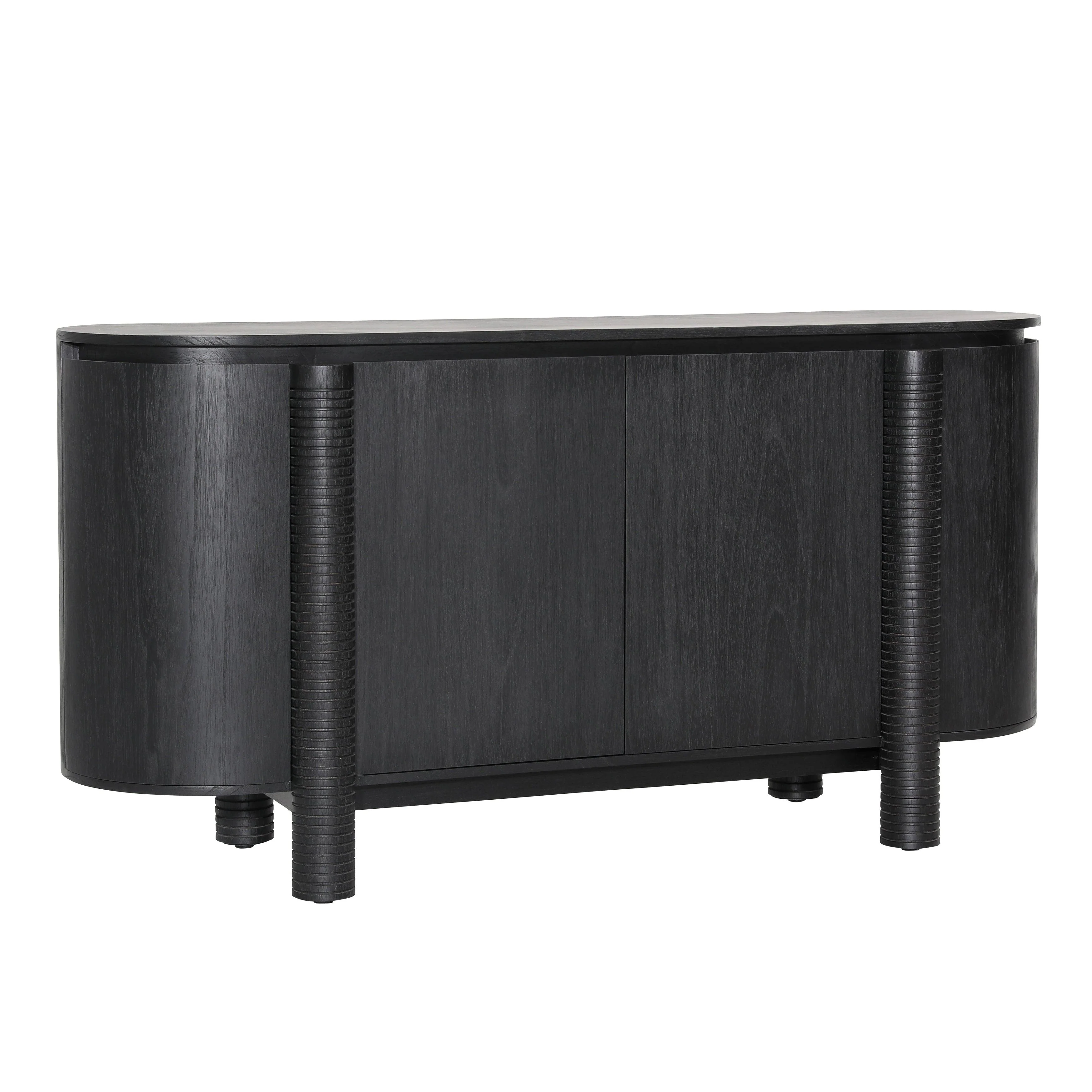 Steven Sideboard Black - Remutear