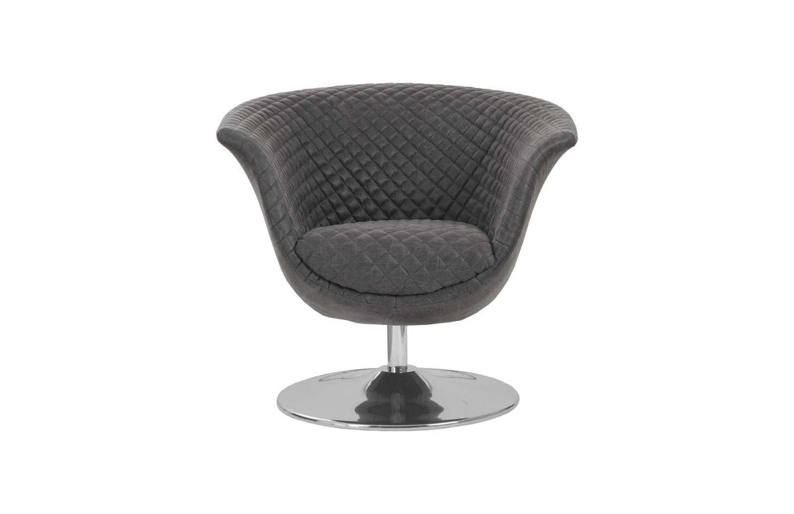 Autumn Swivel Chair, Vintage Dark Gray - Remutear