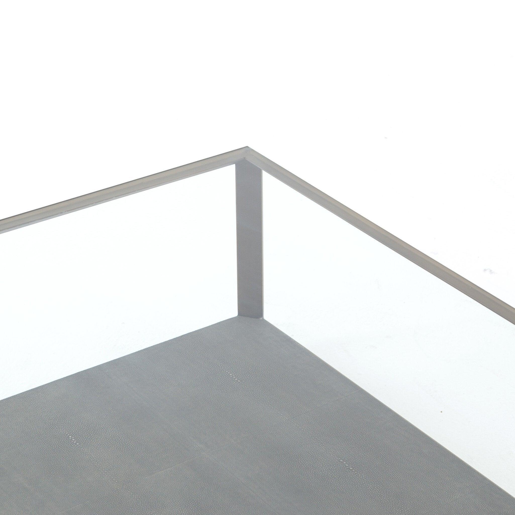 Shagreen Shadow Box Coffee Table - Remutear