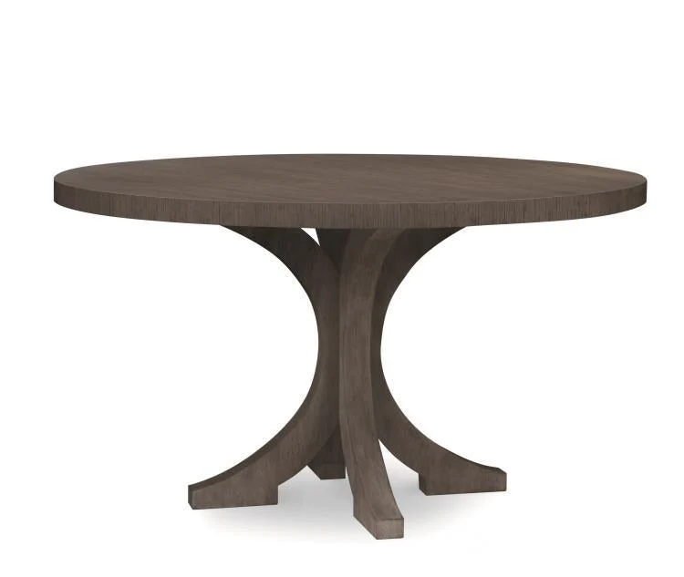 Curate Carlyle Oak Round Dining Table - Remutear