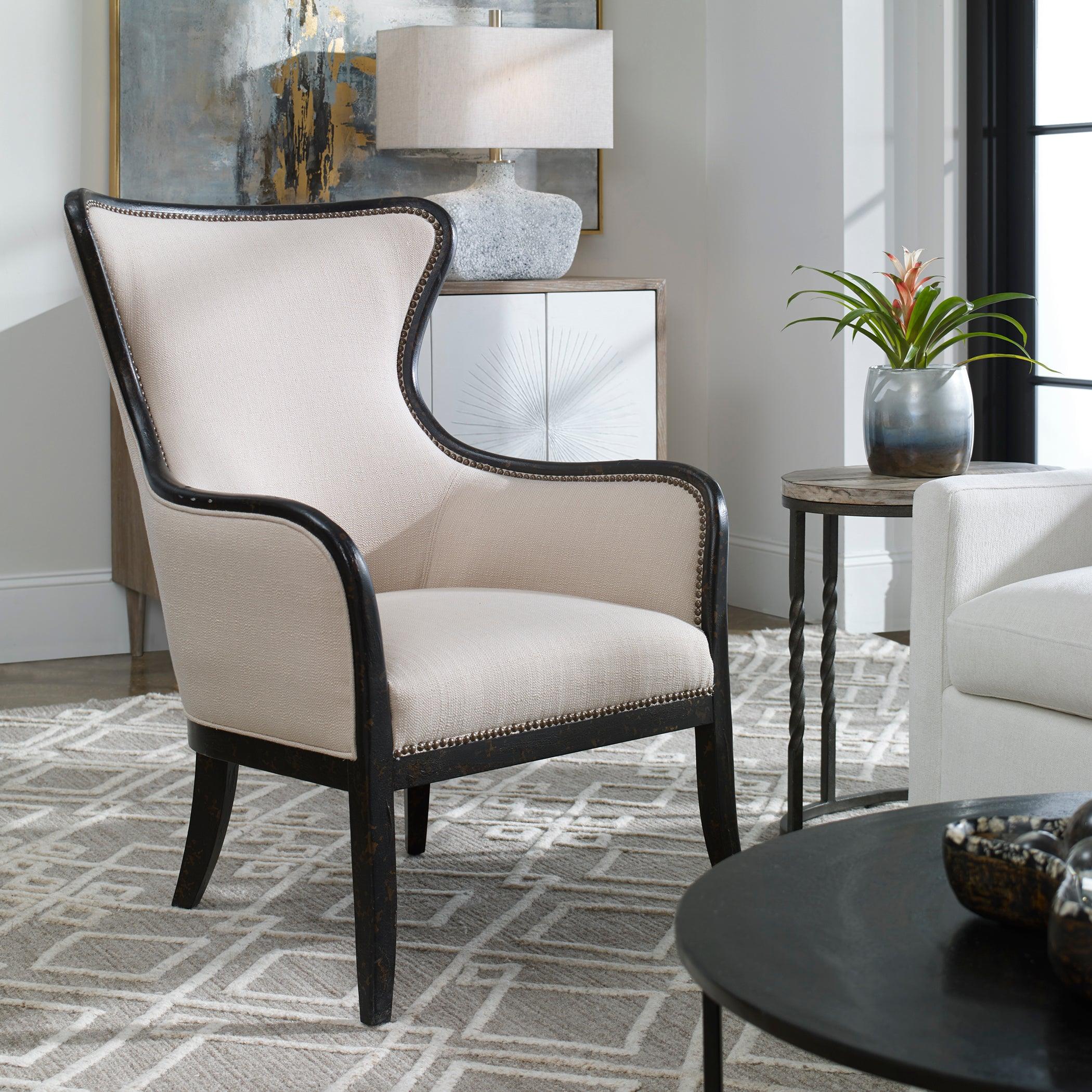Sandy Wing Back Armchair - Remutear