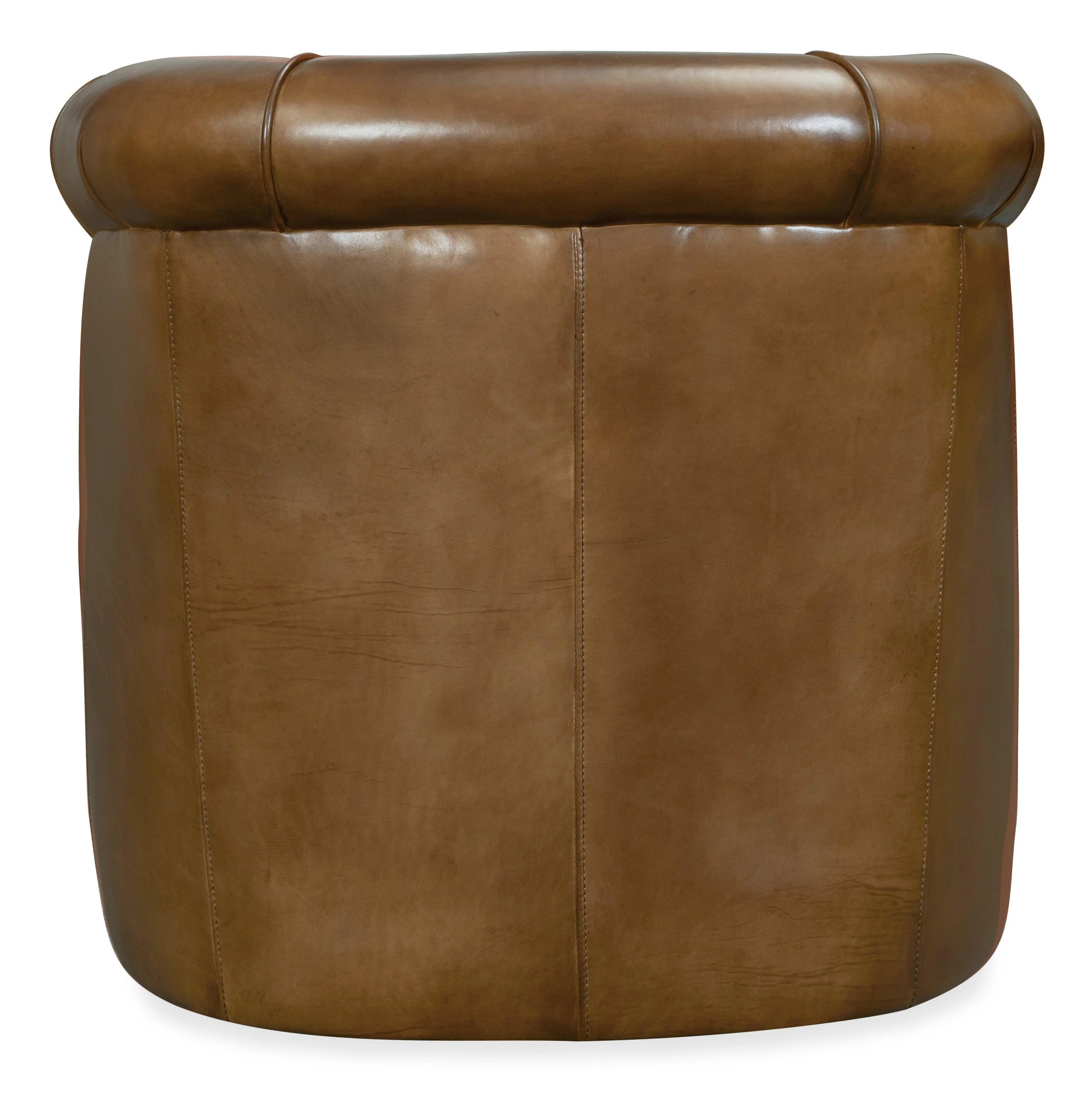 Axton Swivel Leather Club Chair - Remutear