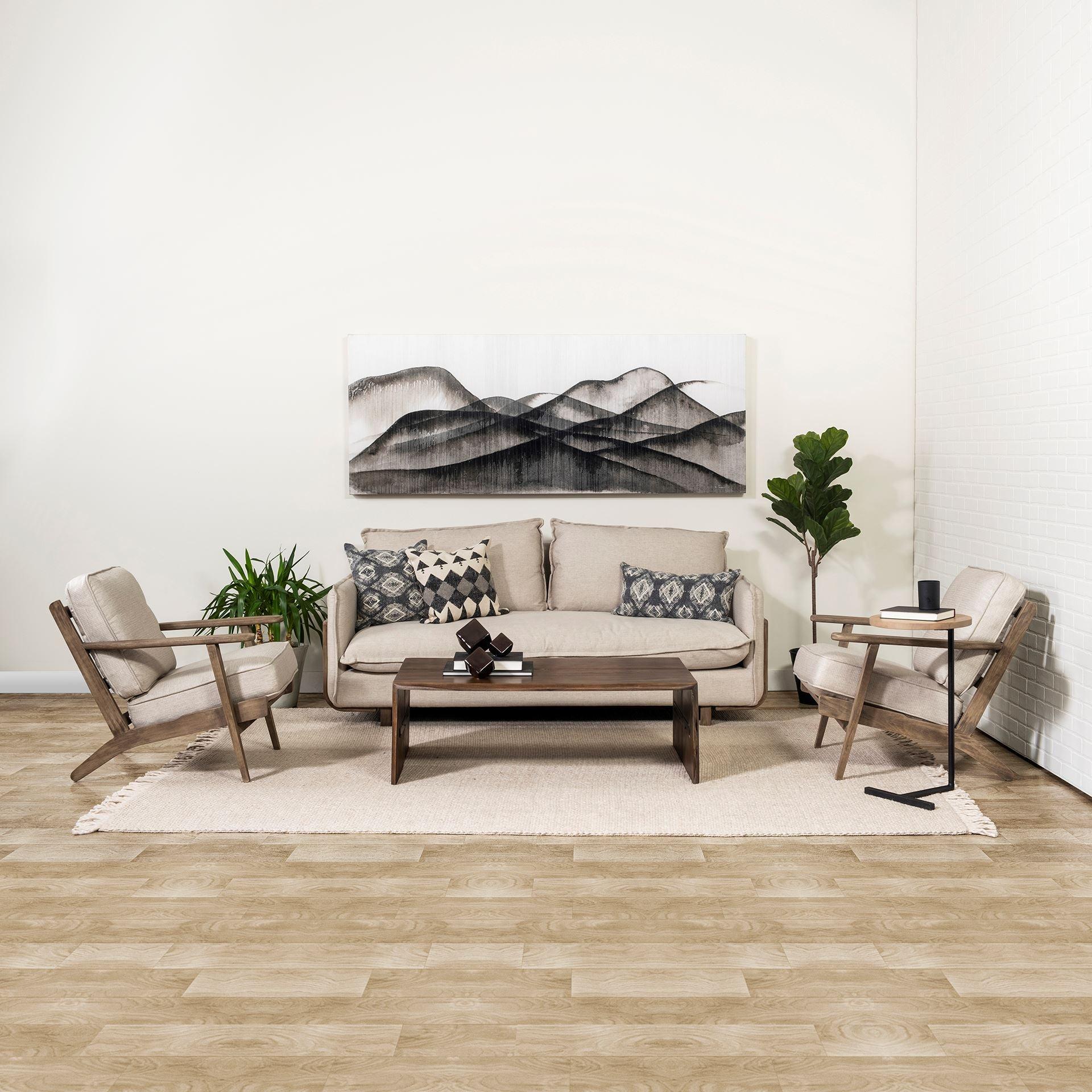 Roy I Upholstered Three Seater Sofa - Remutear