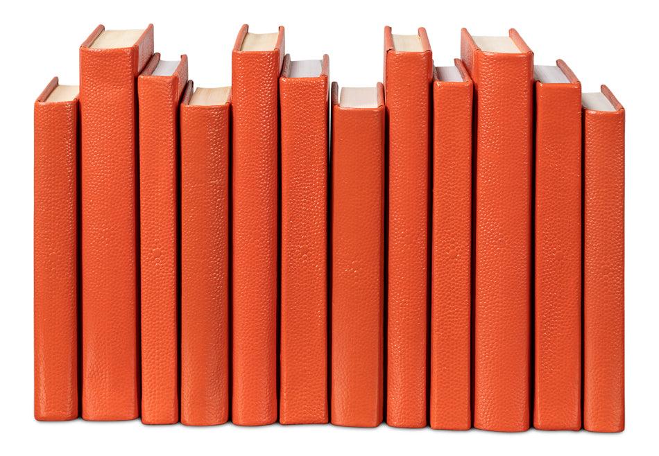 Shagreen Books - Set Of 12 - Orangeade - Remutear