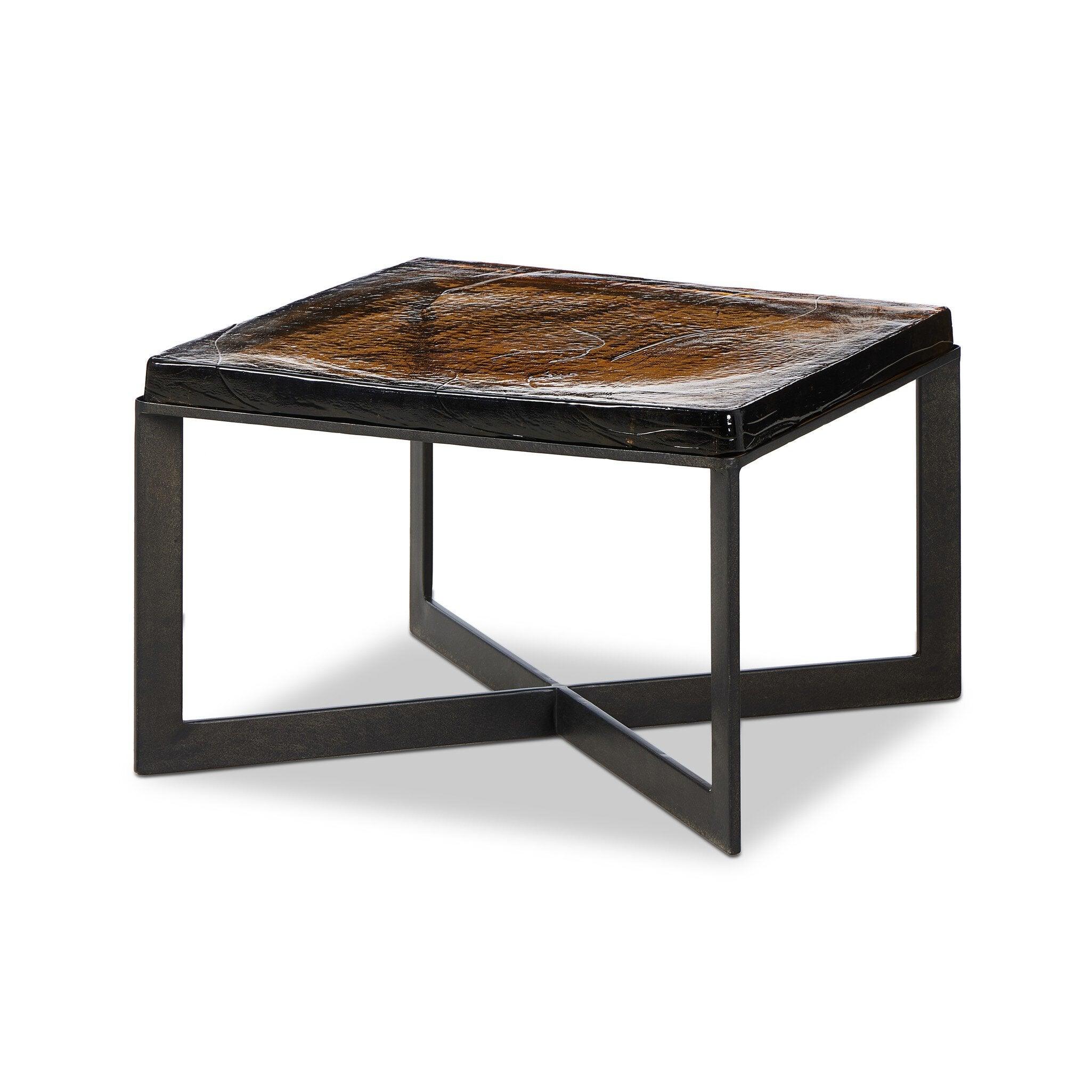 Lennie Cast Glass Bunching Table - Remutear