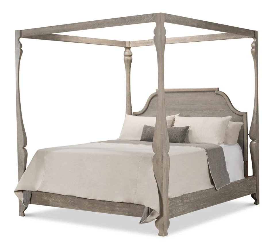 Madeline Bungalow Bed - King - Moonskin - Remutear