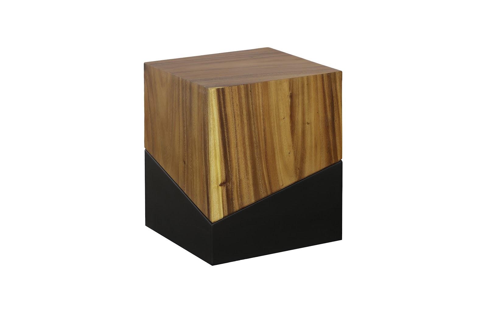 Geometry Stool, Natural - Remutear