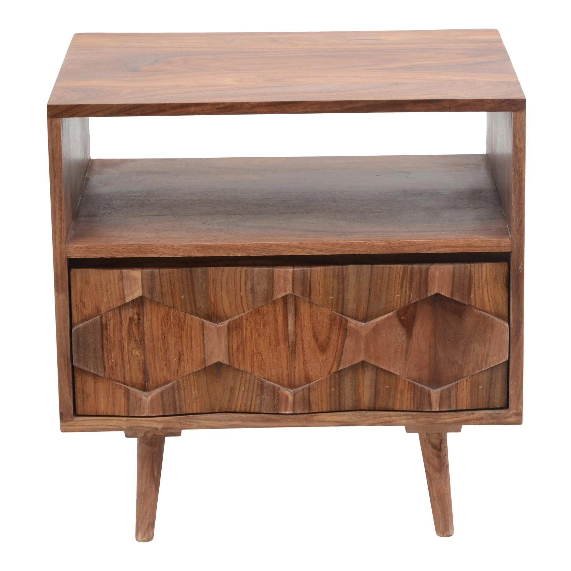 O2 Nightstand Brown - Remutear