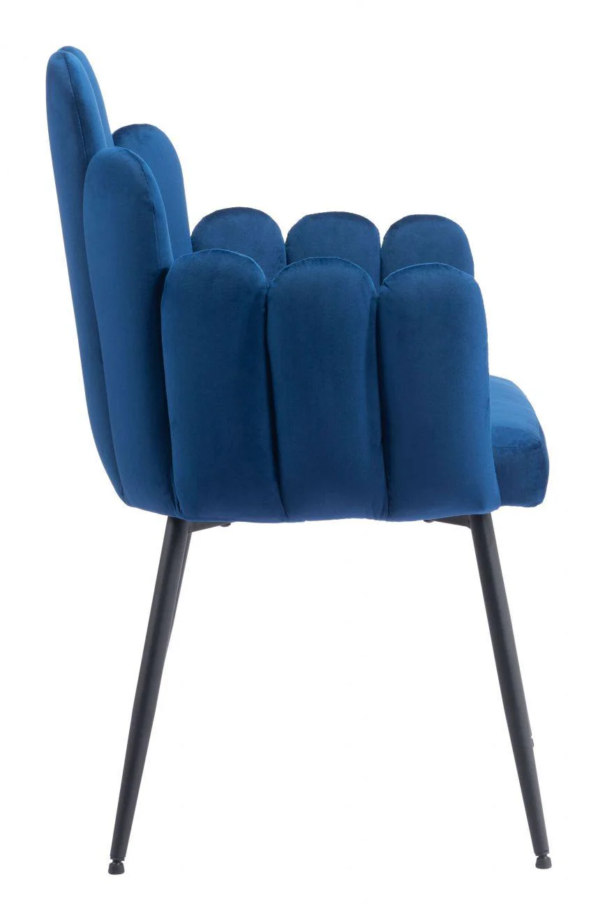 Noosa Dg Chair (Set of 2) Navy Blue - Remutear