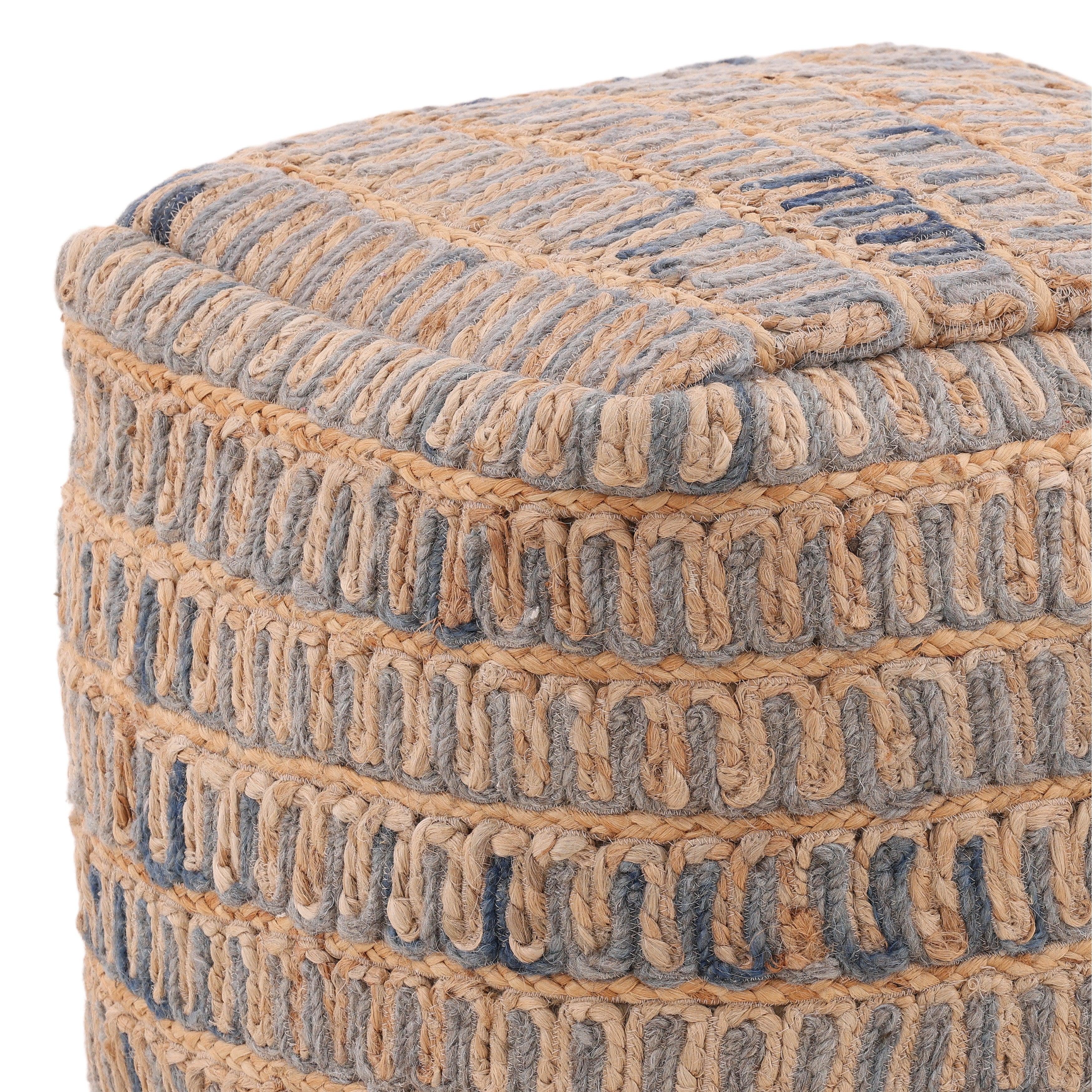 Aziel Pouf Blue - Remutear