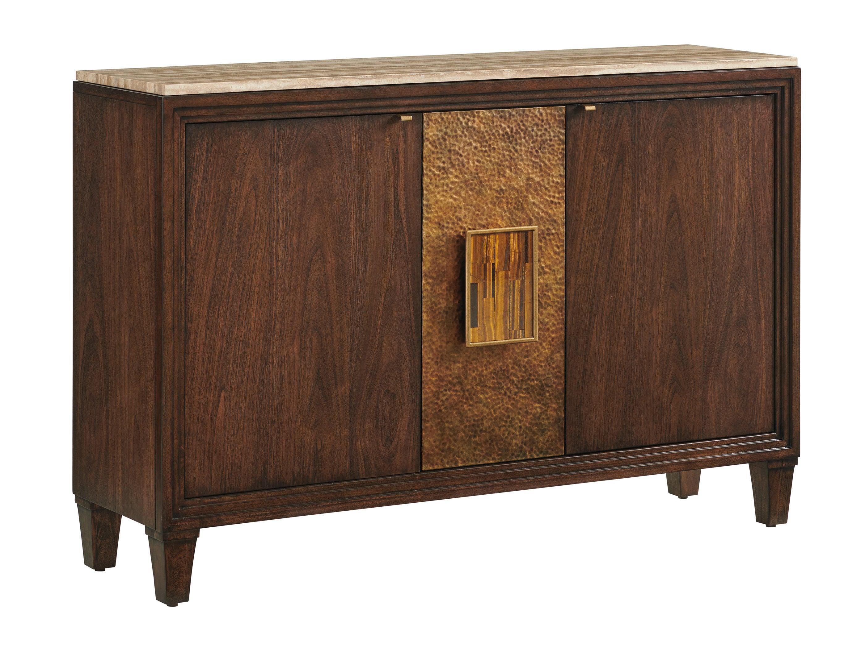 Silverado Santa Clara Hall Chest With Stone Top - Remutear