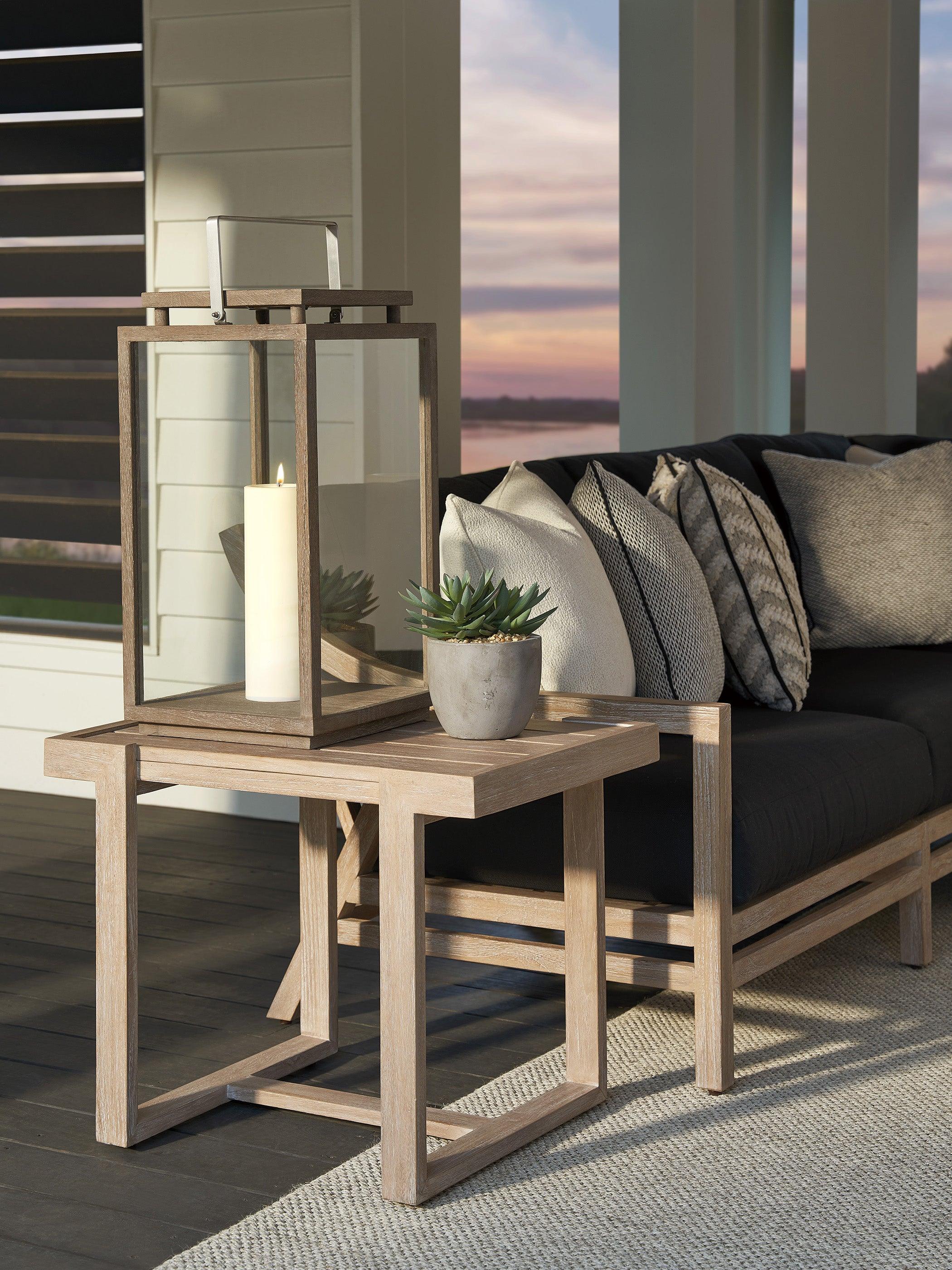 Stillwater Cove Rectangular End Table - Remutear