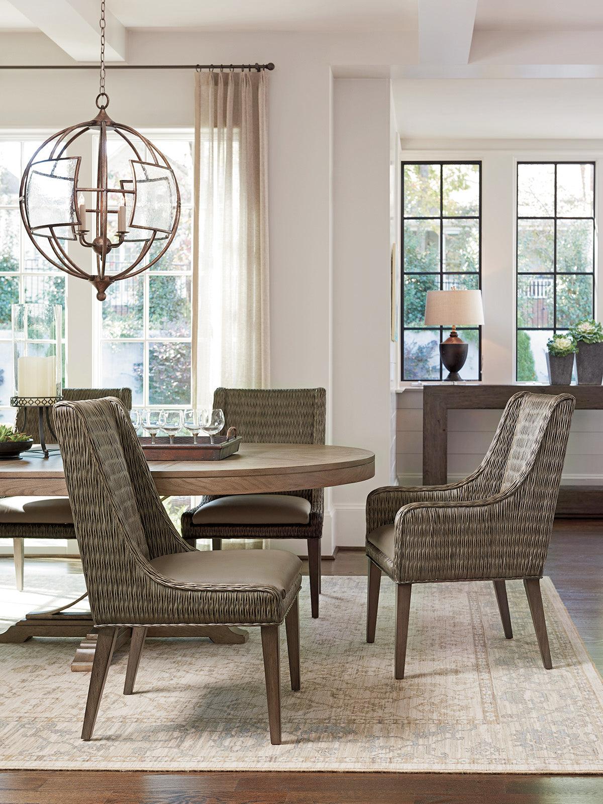 Cypress Point Brandon Woven Arm Chair - Remutear