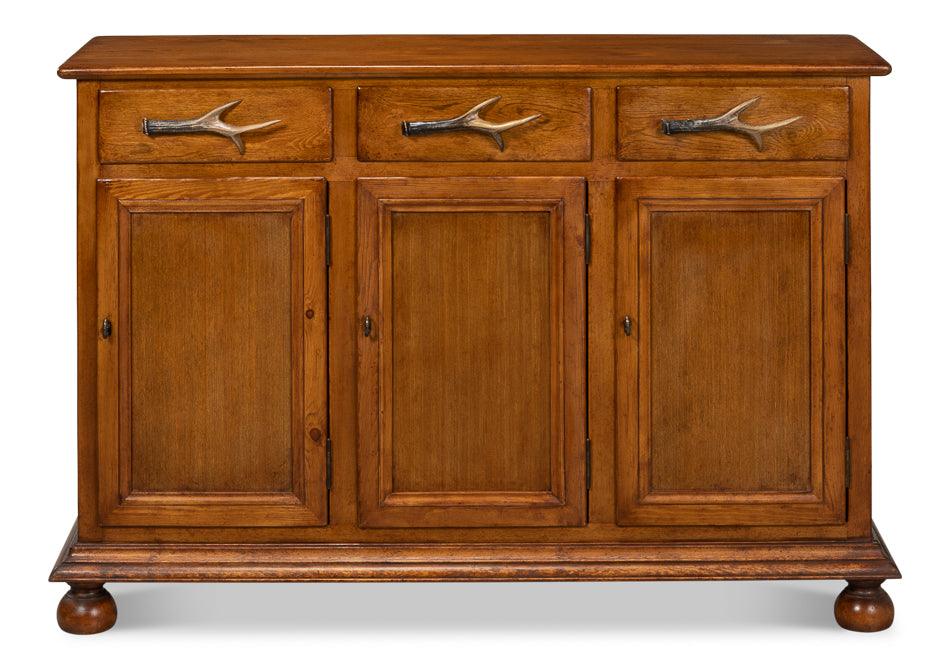 Elk Horn Pulls Sideboard - Brown - Remutear