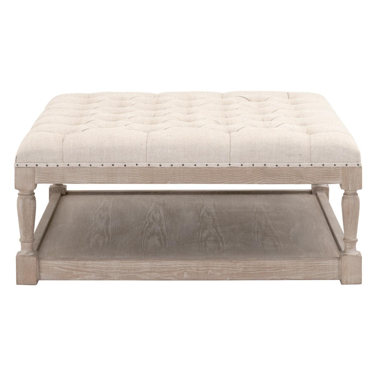 Townsend Tufted Upholstered Coffee Table - Remutear