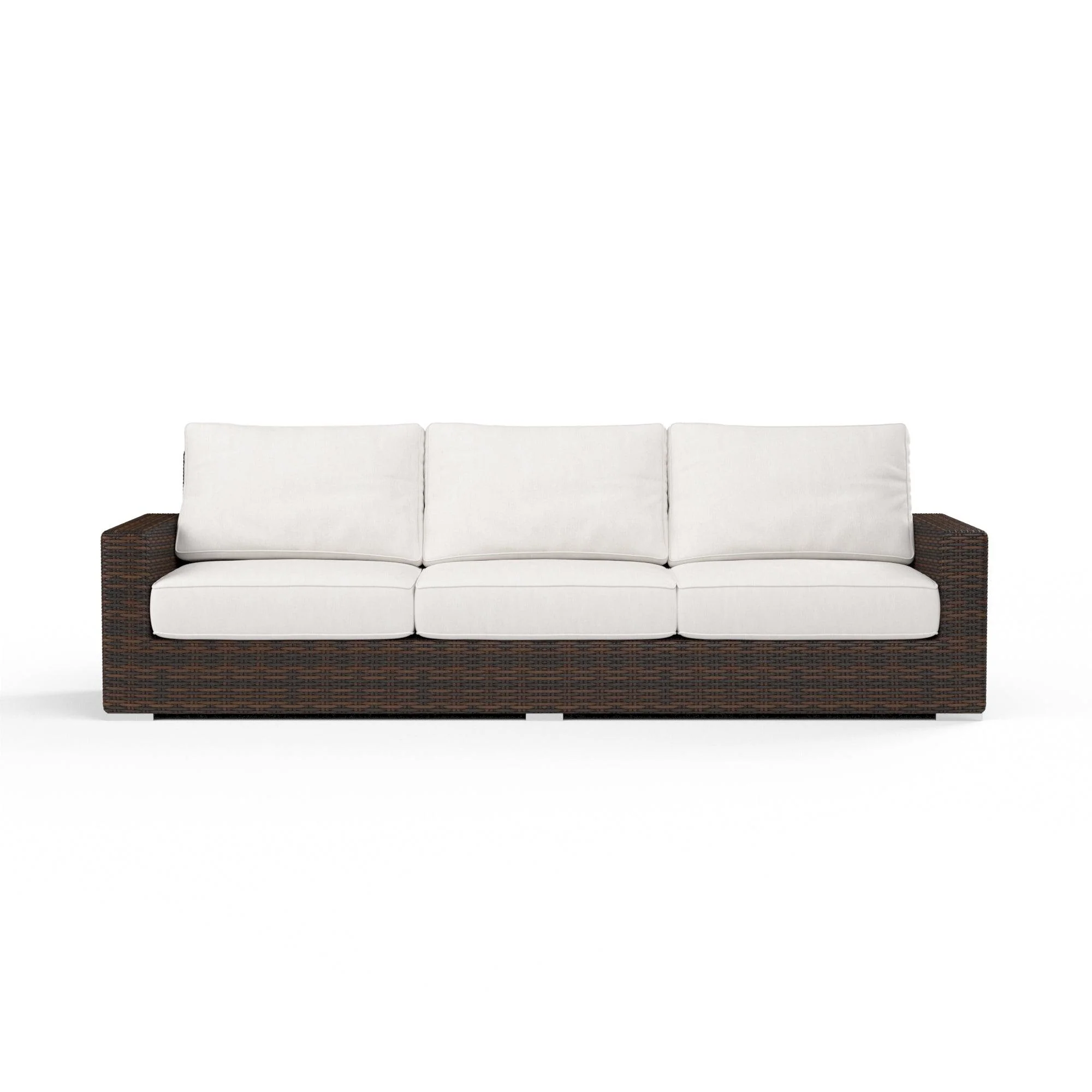 Montecito Sofa in Canvas Flax w/ Self Welt - Remutear
