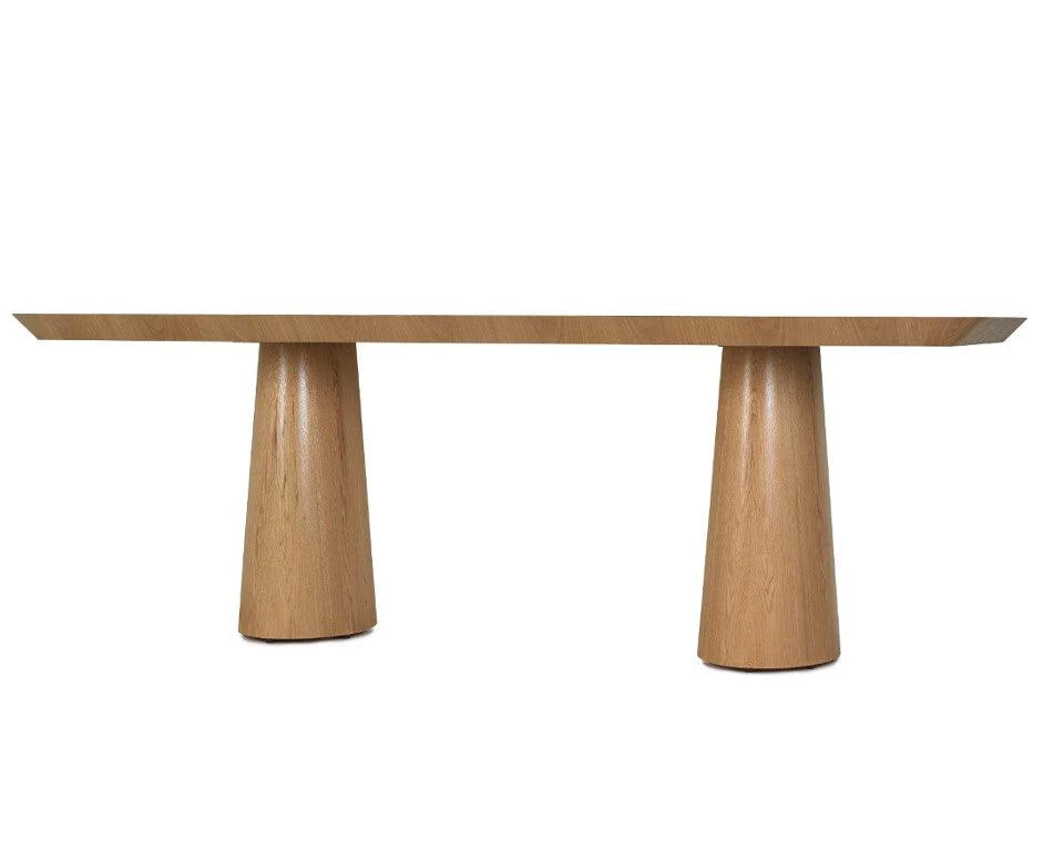 Ingrid Dining Table, Natural - Remutear