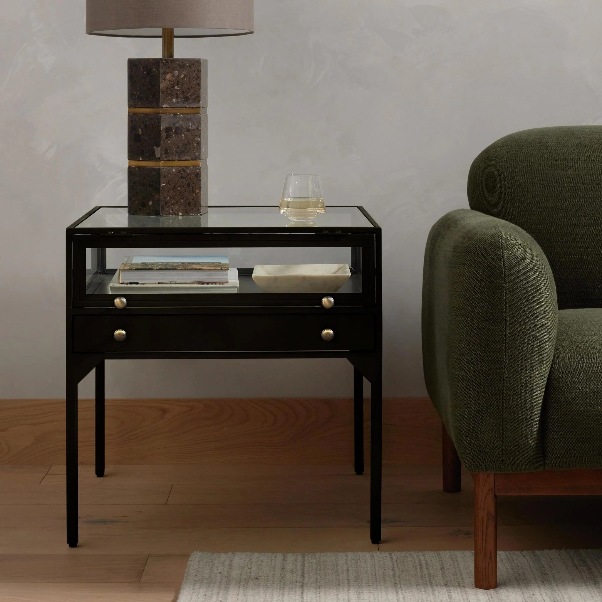 Shadow Box End Table - Remutear
