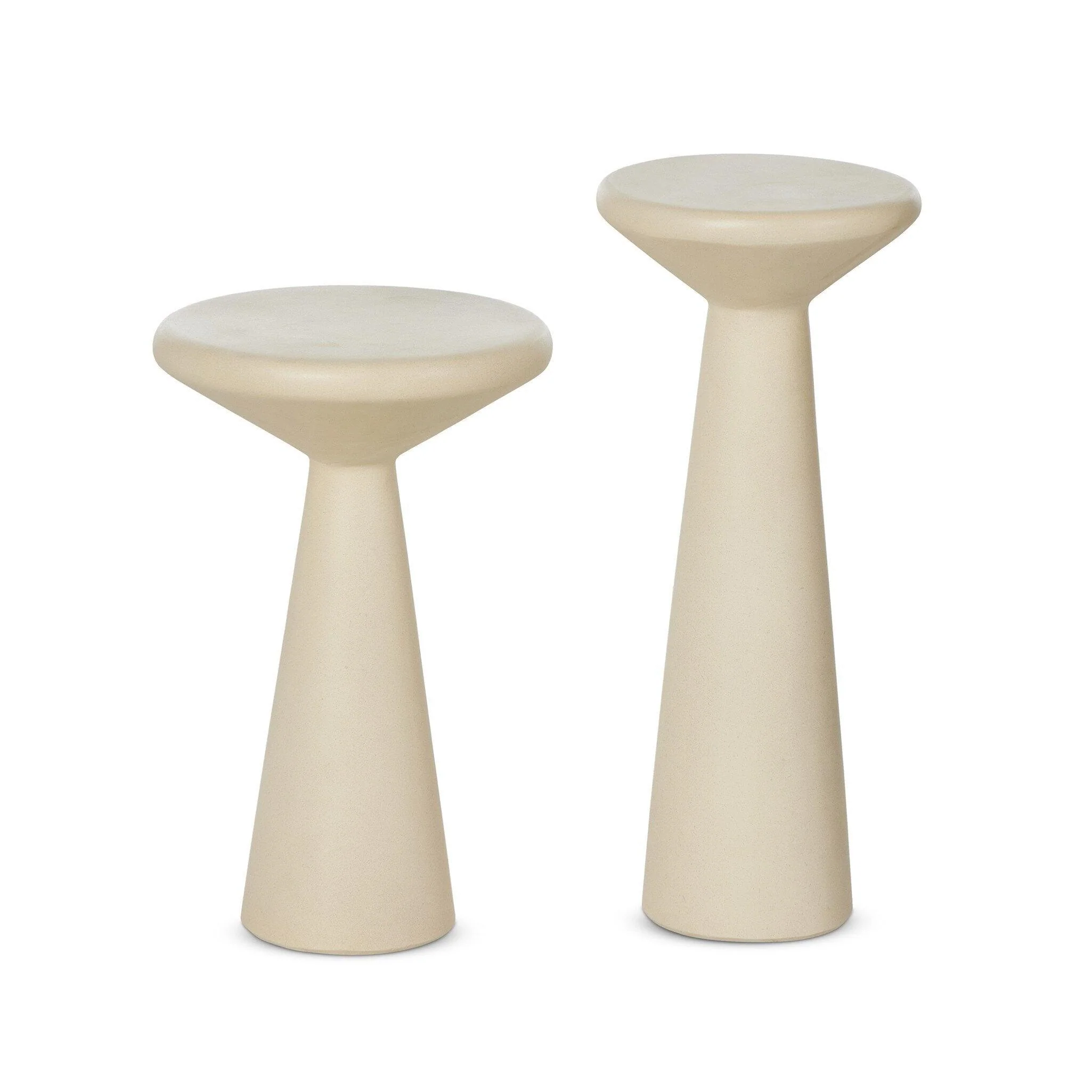 Ravine Concrete Accent Tables Set Of 2 - Remutear