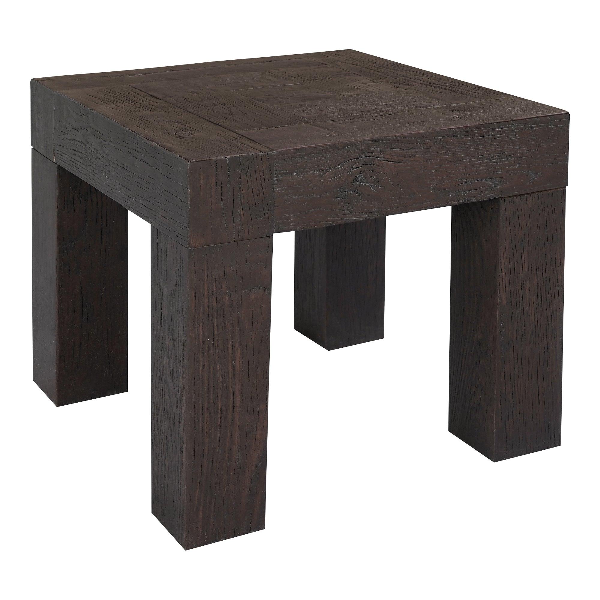 Evander Side Table Rustic Brown - Remutear