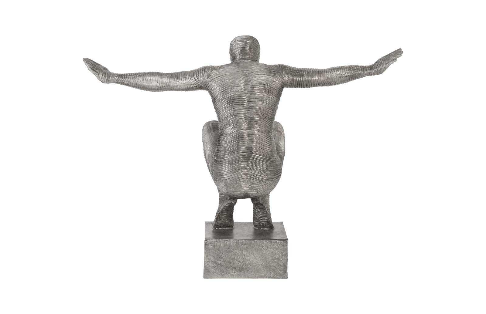 Outstretched Arms Sculpture, Aluminum, Large - Remutear