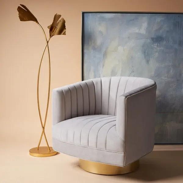 JOSEPHINE SWIVEL BARREL CHAIR - Remutear
