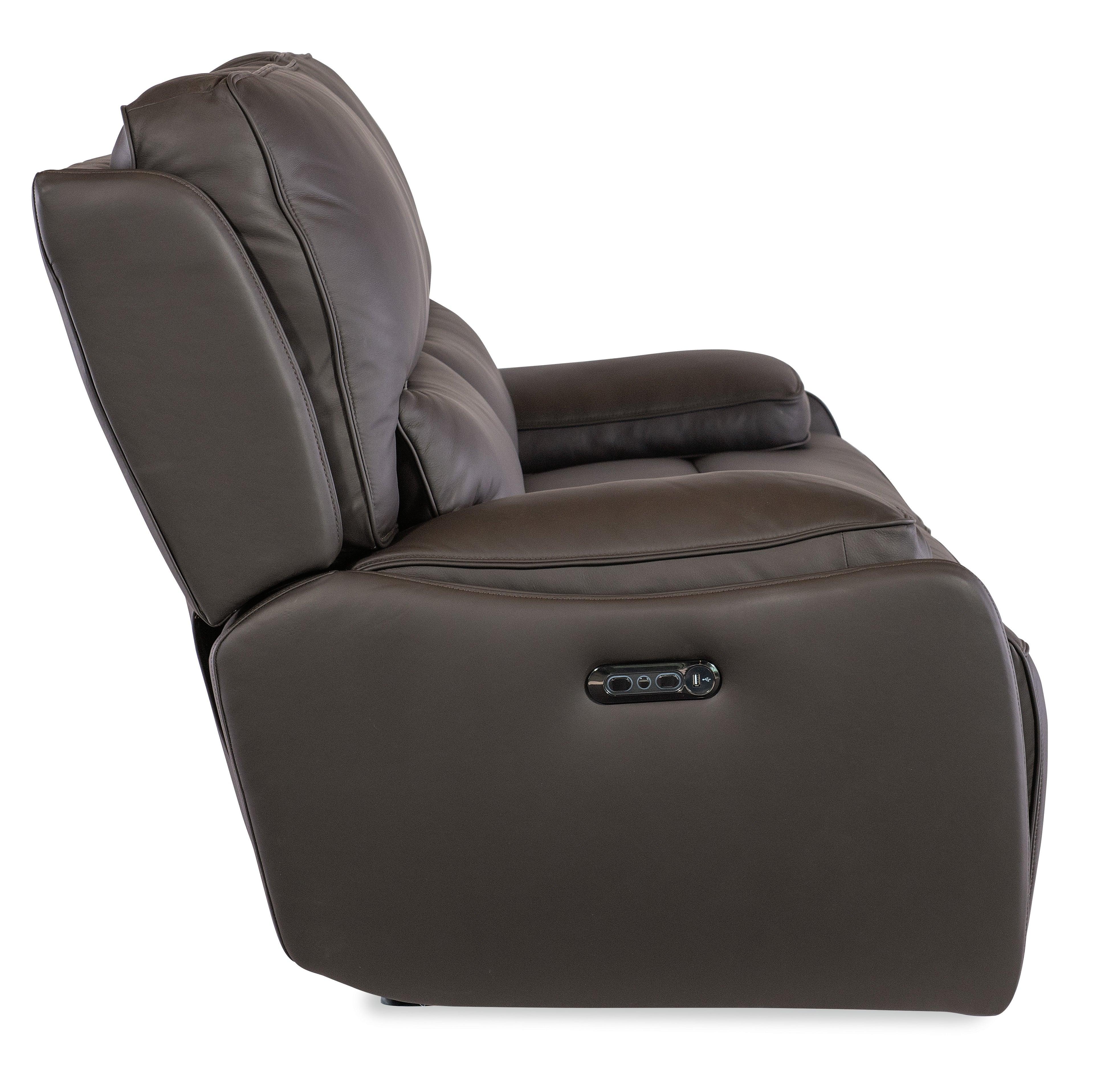 Kramer Zero Gravity Power Sofa w/ Power Headrest - Brown - Remutear