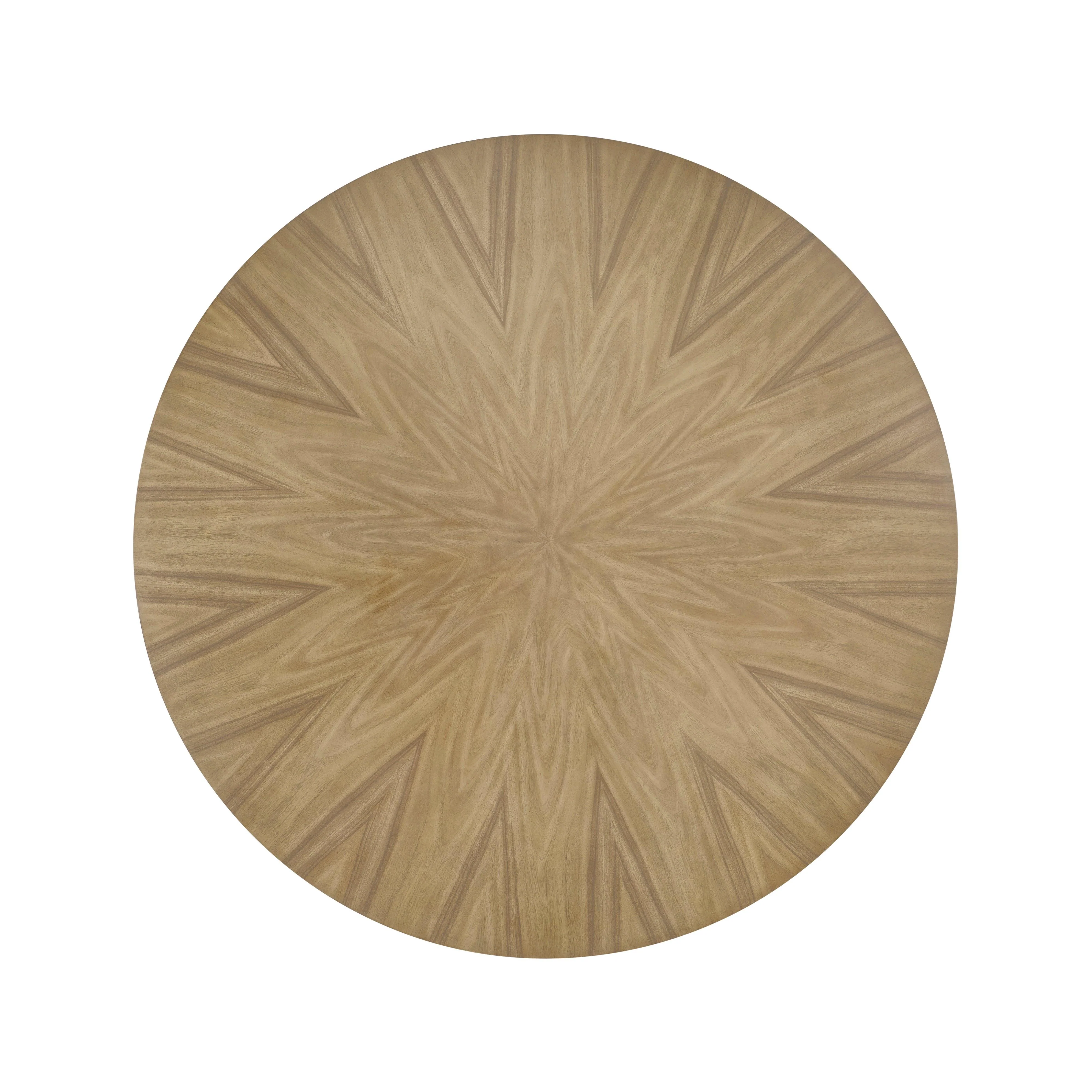 Buckingham Round Bleached Walnut Dining Table - Remutear