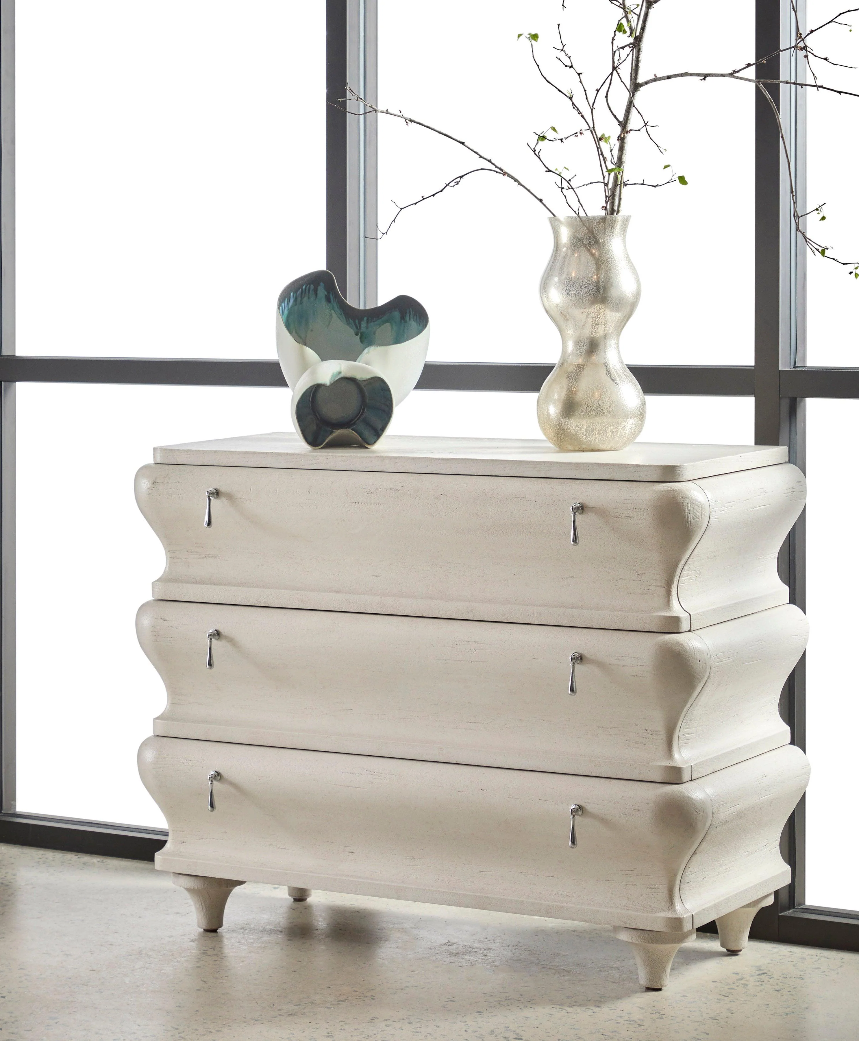 Three Drawer Bombay Accent Chest - Remutear