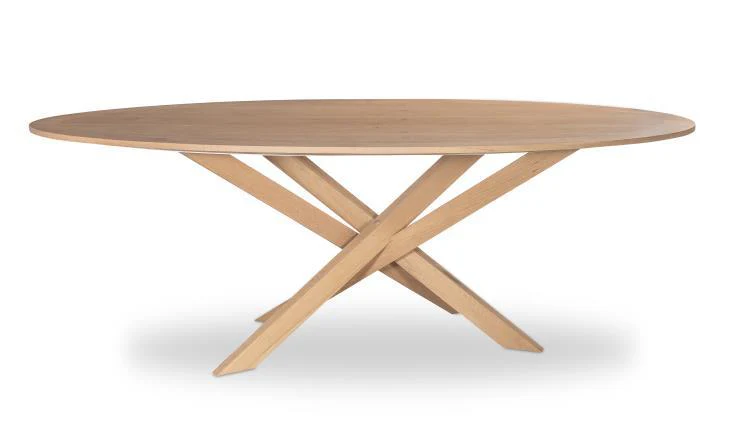 Grand Tour Furniture Open Sky Oval Dining Table - Remutear