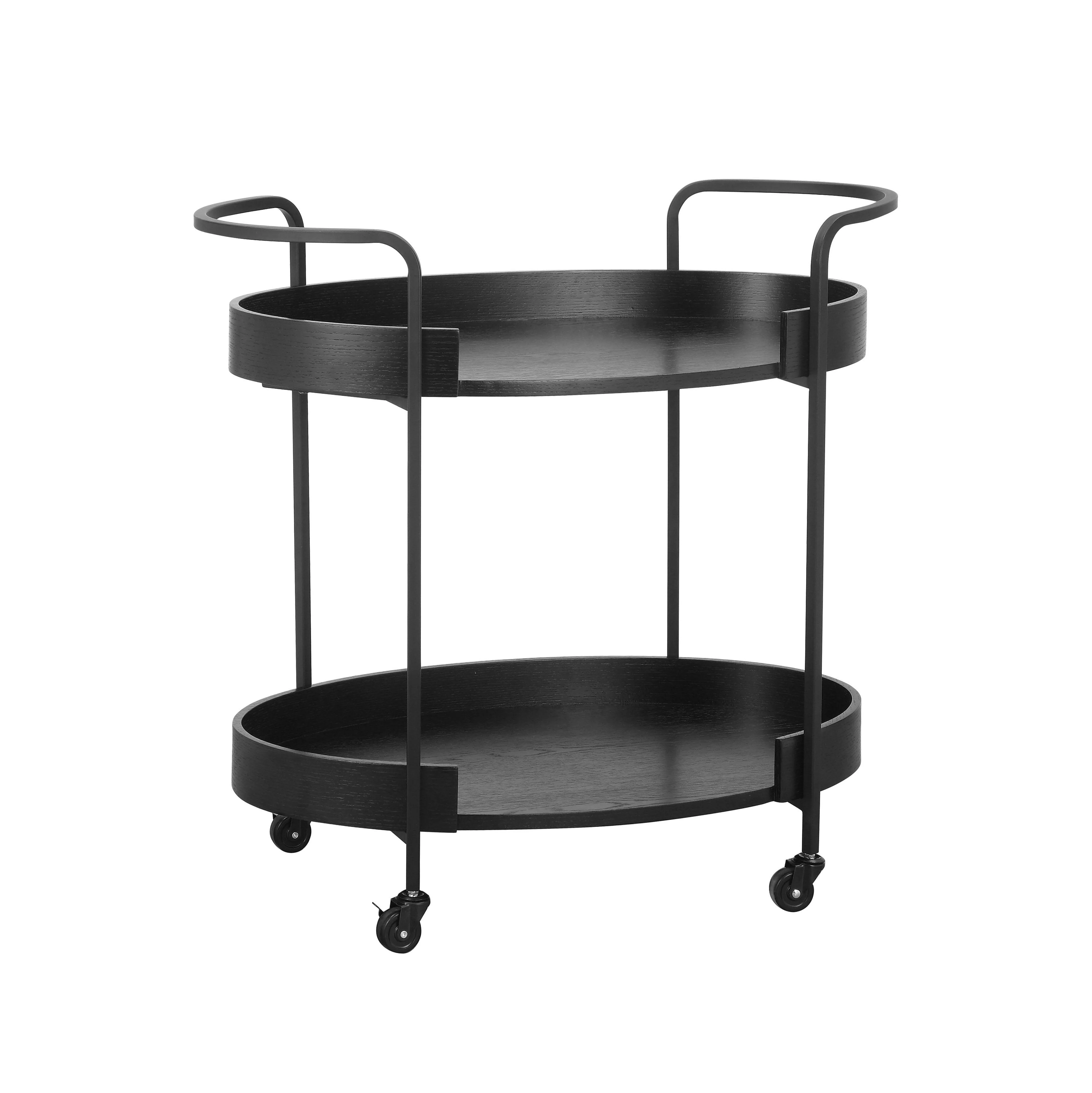 Cyril Black Bar Cart - Remutear