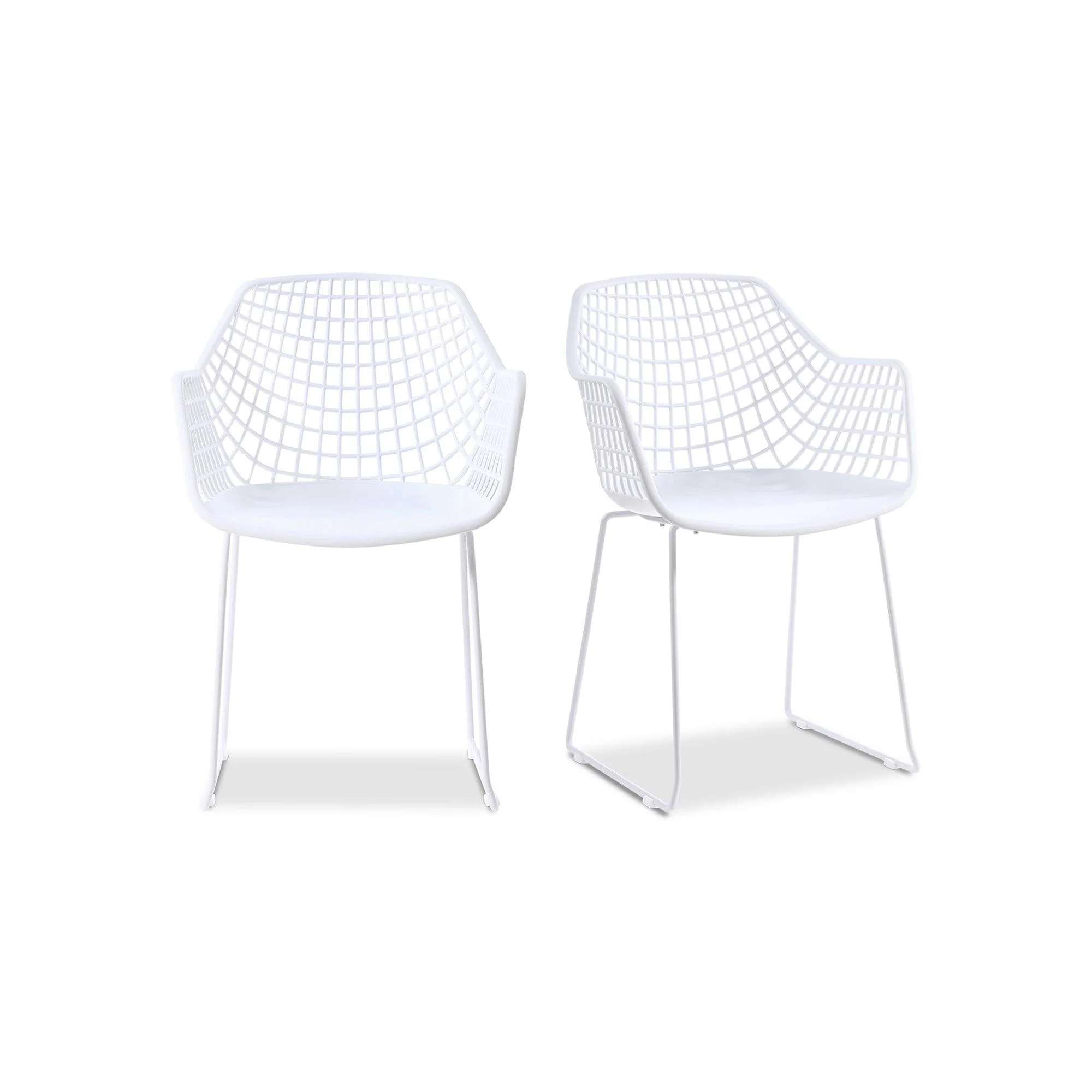 Honolulu Chair White - Set Of Two - Remutear