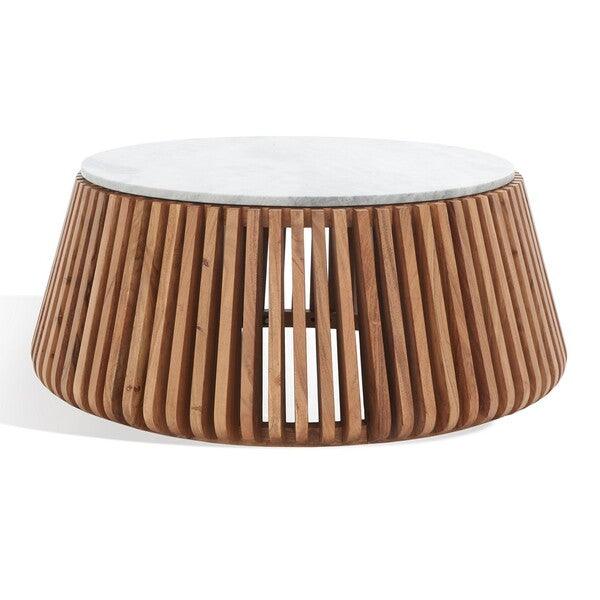LUANNE MARBLE TOP COFFEE TABLE - Remutear