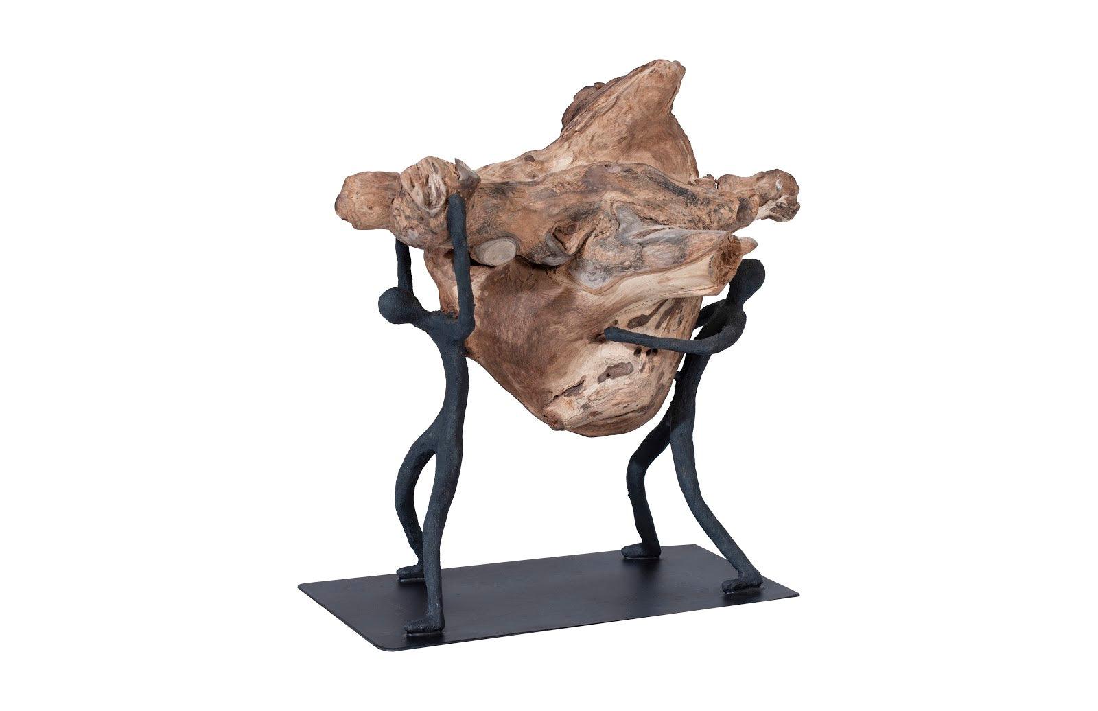 Atlas Tabletop Sculpture, Freeform High Lift, With Base - Remutear