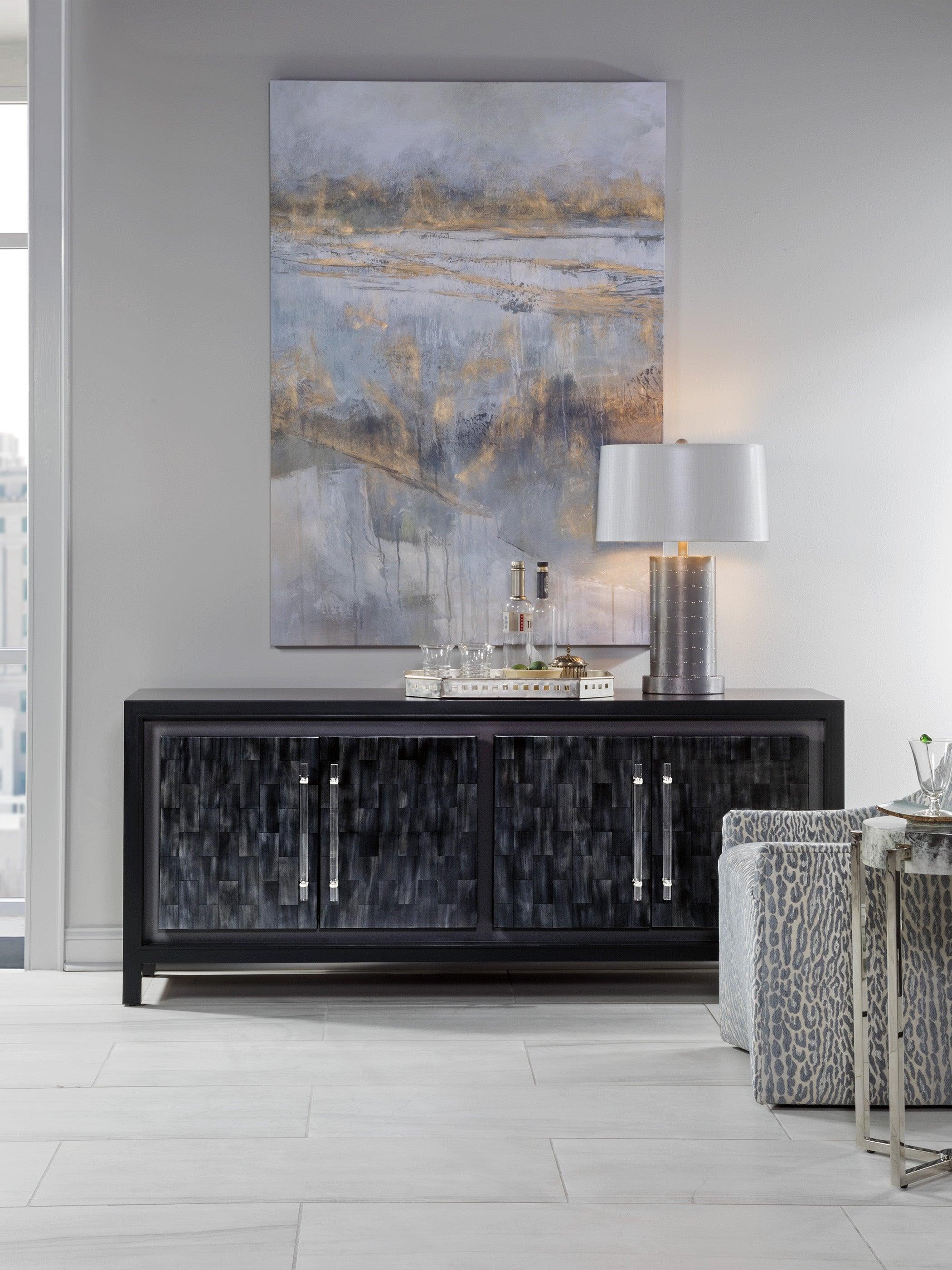 Signature Designs Elation Gray Media Console - Remutear