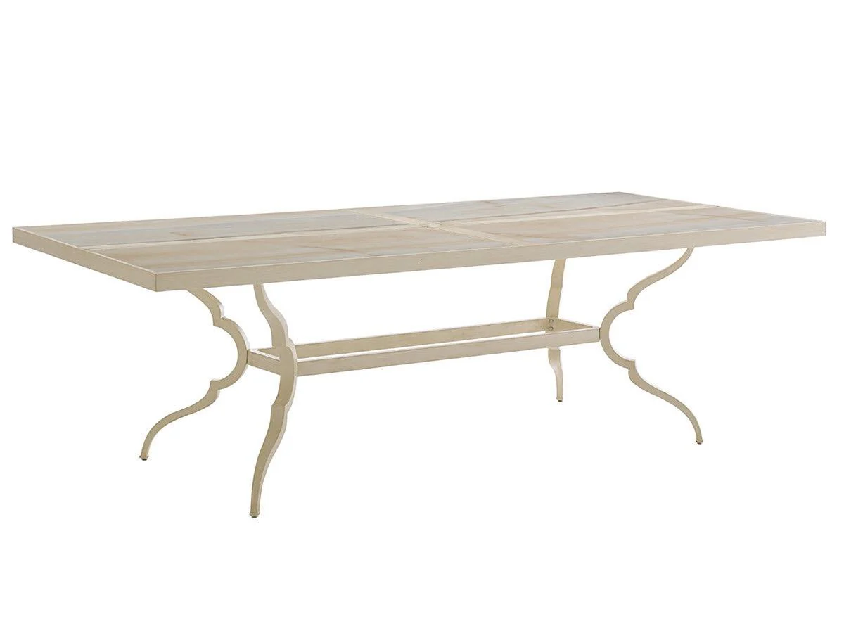 Misty Garden Dining Table W/Porcelain Top - Remutear