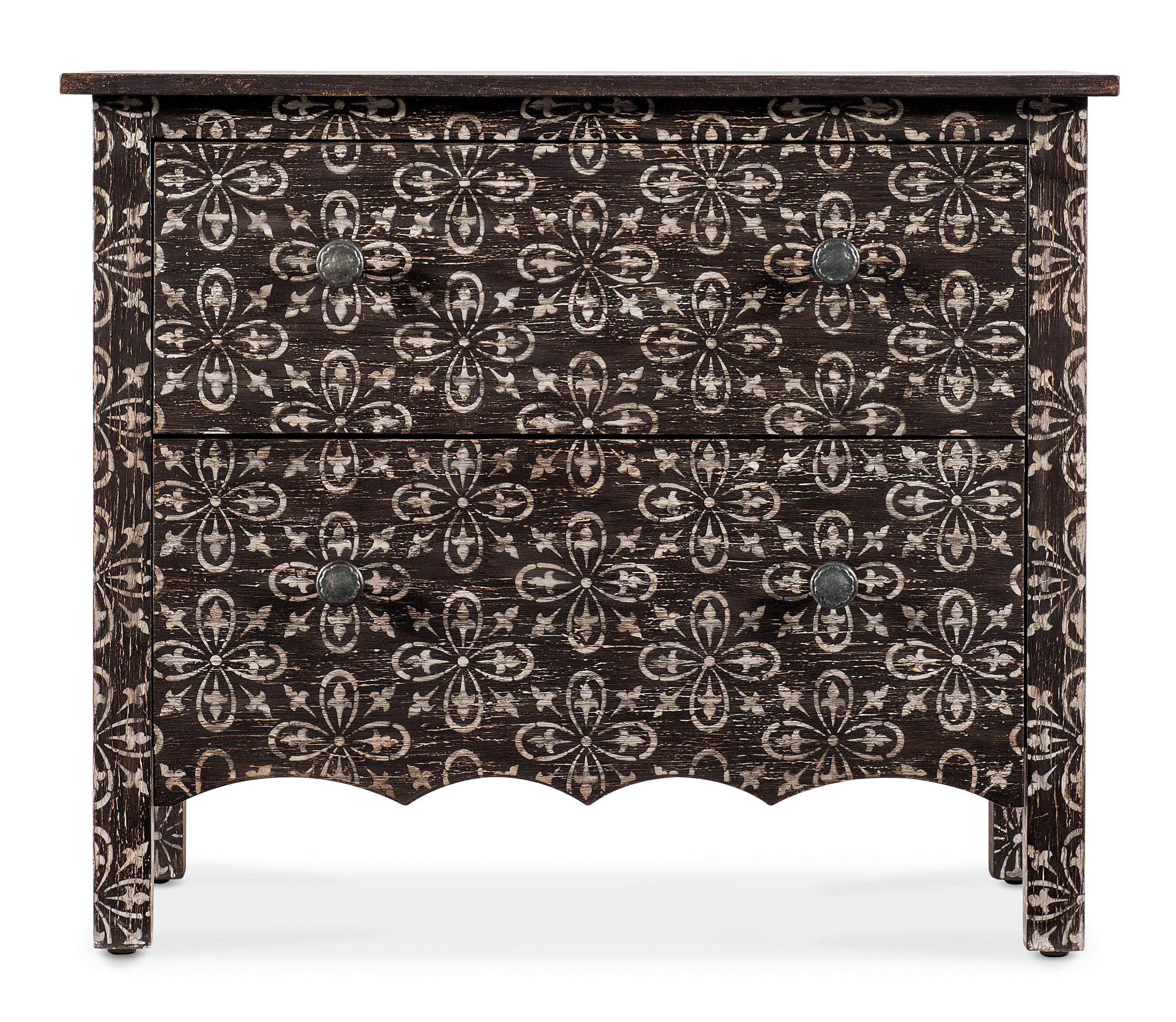Americana Two-Drawer Nightstand - Molasses - Remutear