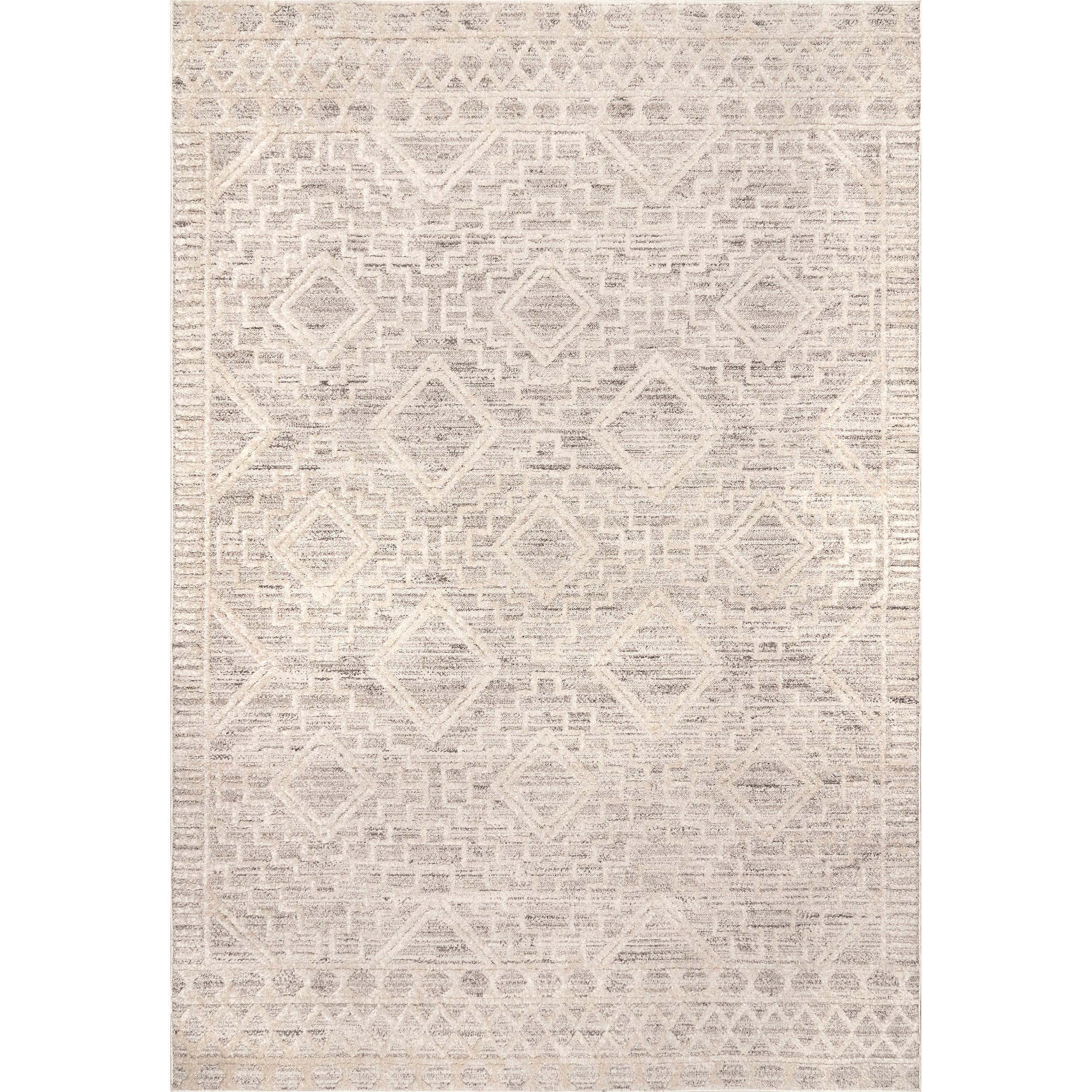 Cameron High Low Textured Moroccan Area Rug - Remutear