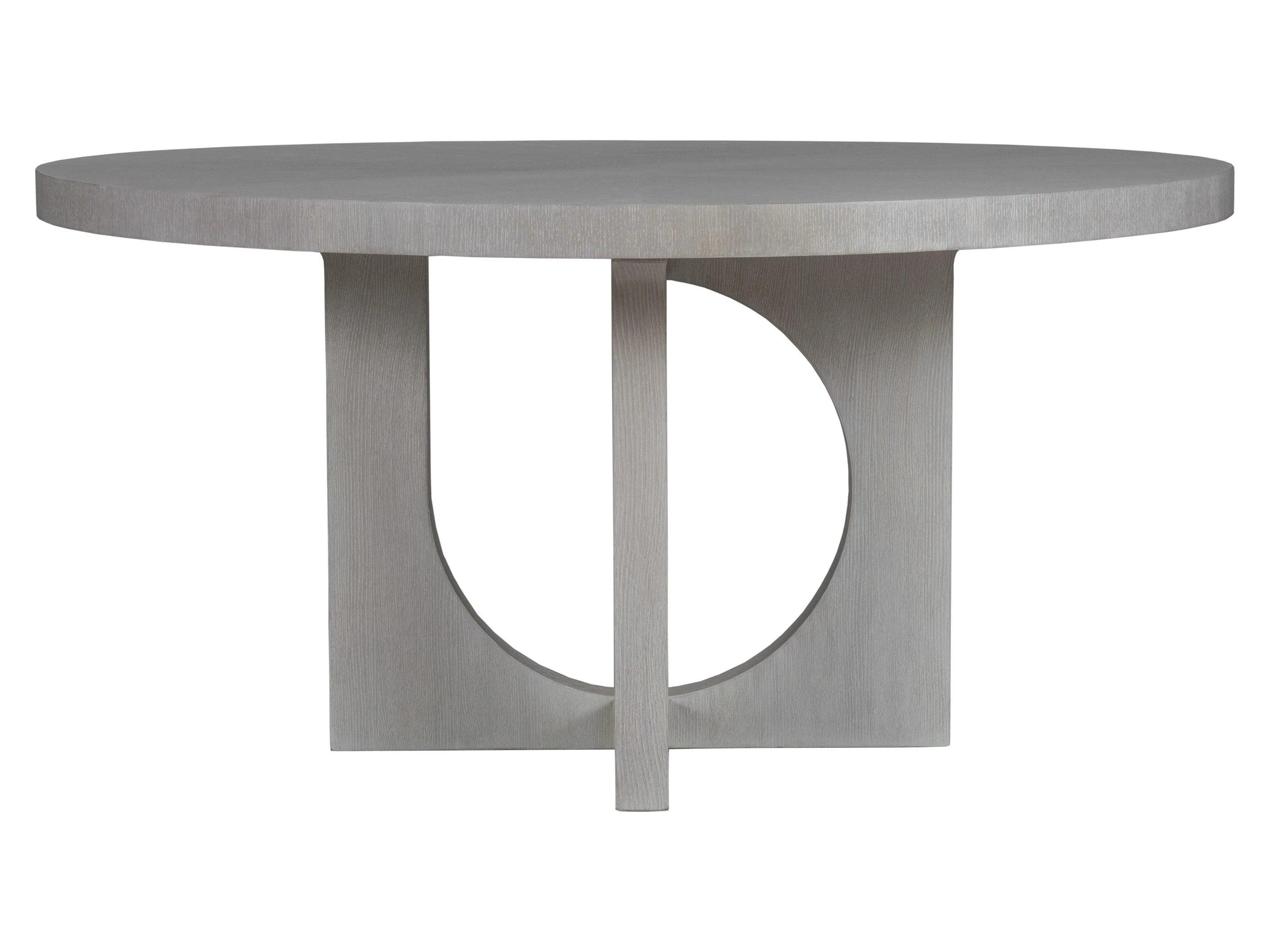 Signature Designs Misty Gray Apostrophe Round Dining Table - Remutear