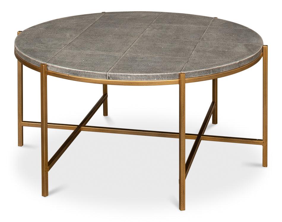 Grey Shagreen Coffee Table - Remutear