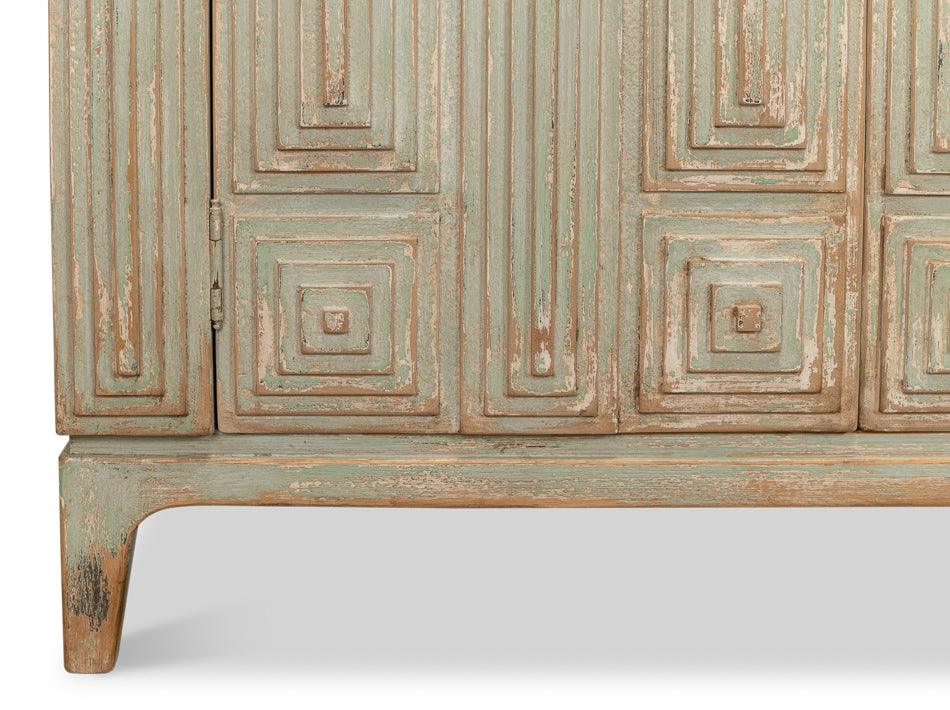 Peyton 2 Door Commode - Sage - Remutear