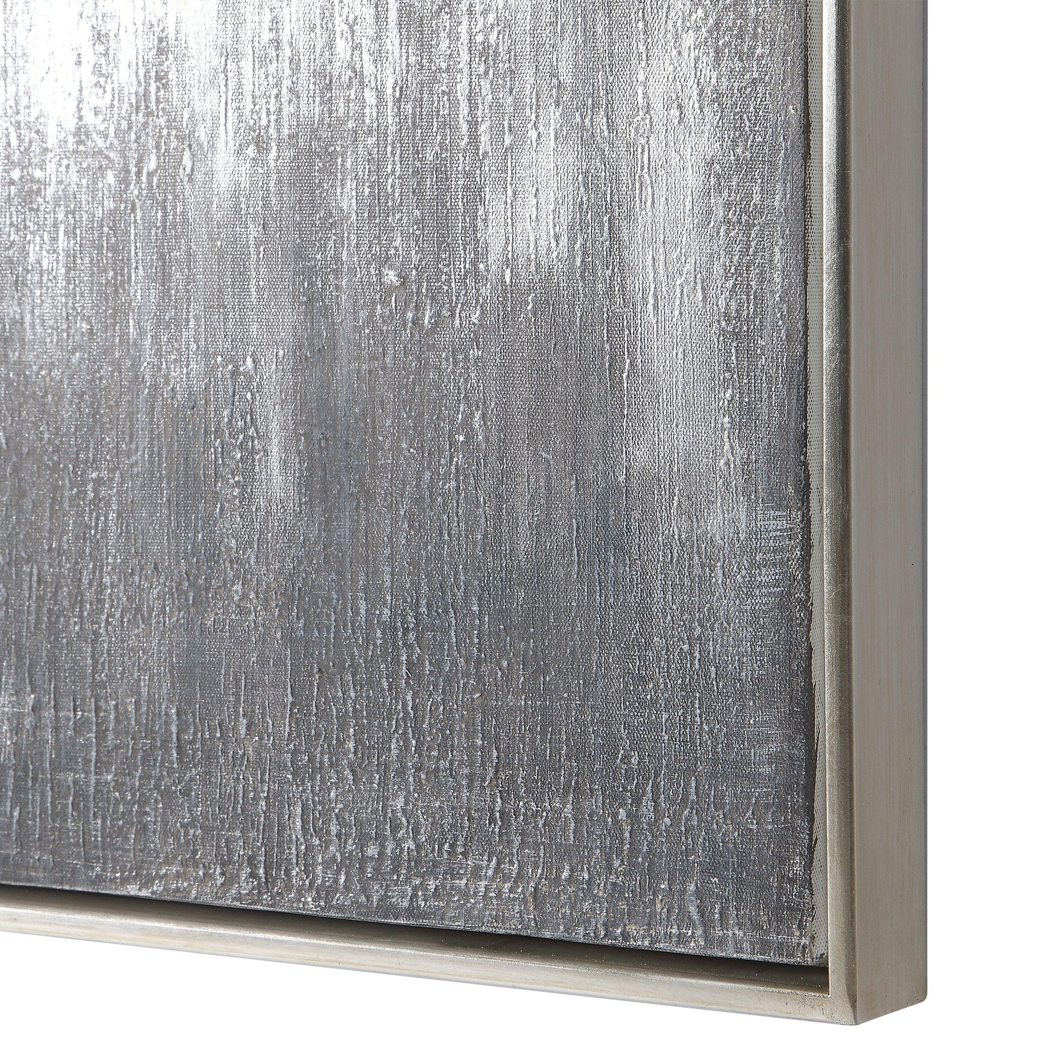 GRAY SHOWERS HAND PAINTED CANVASES, SET/3 - Remutear
