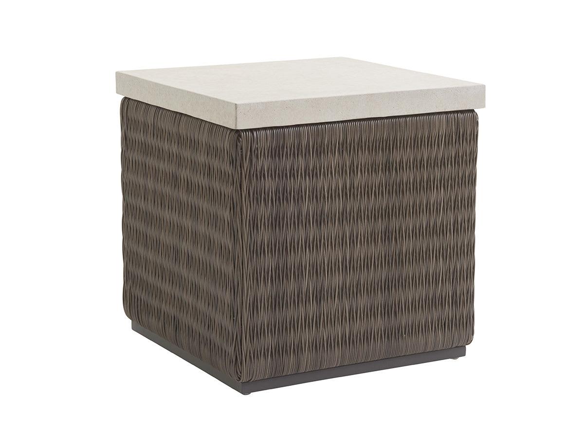 Ocean Terrace Square End Table - Remutear