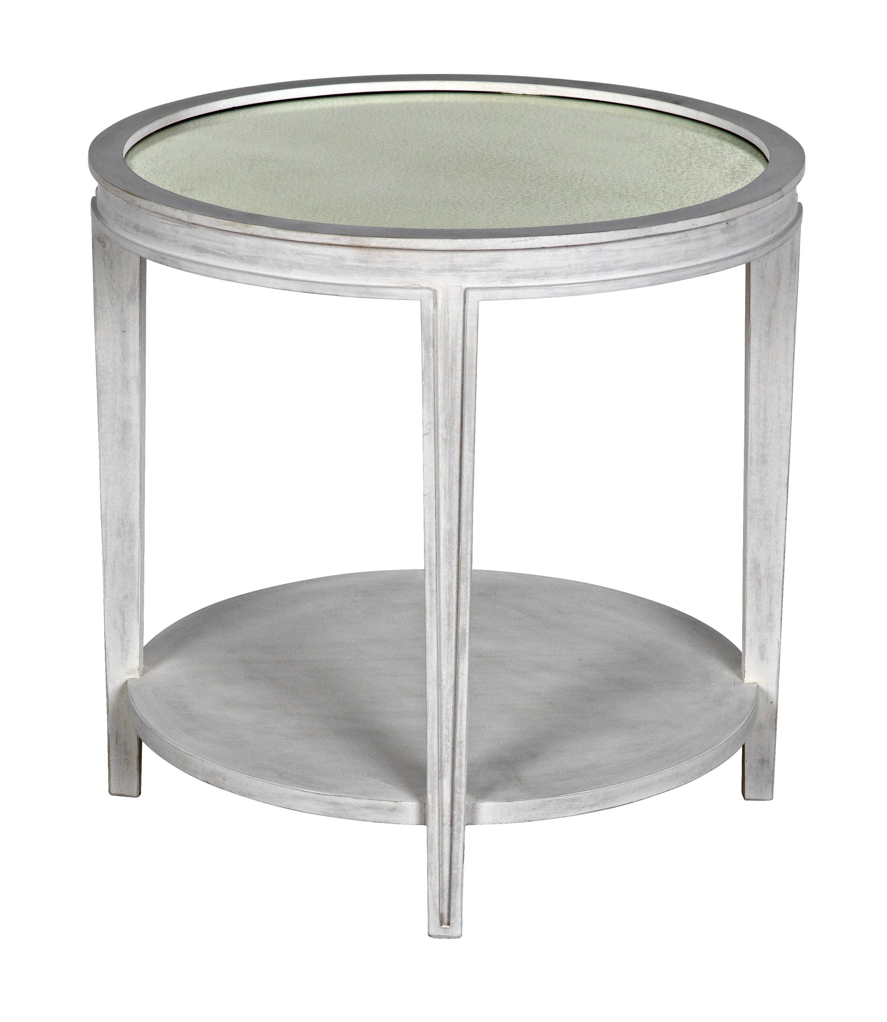 Imperial Side Table, White Wash - Remutear