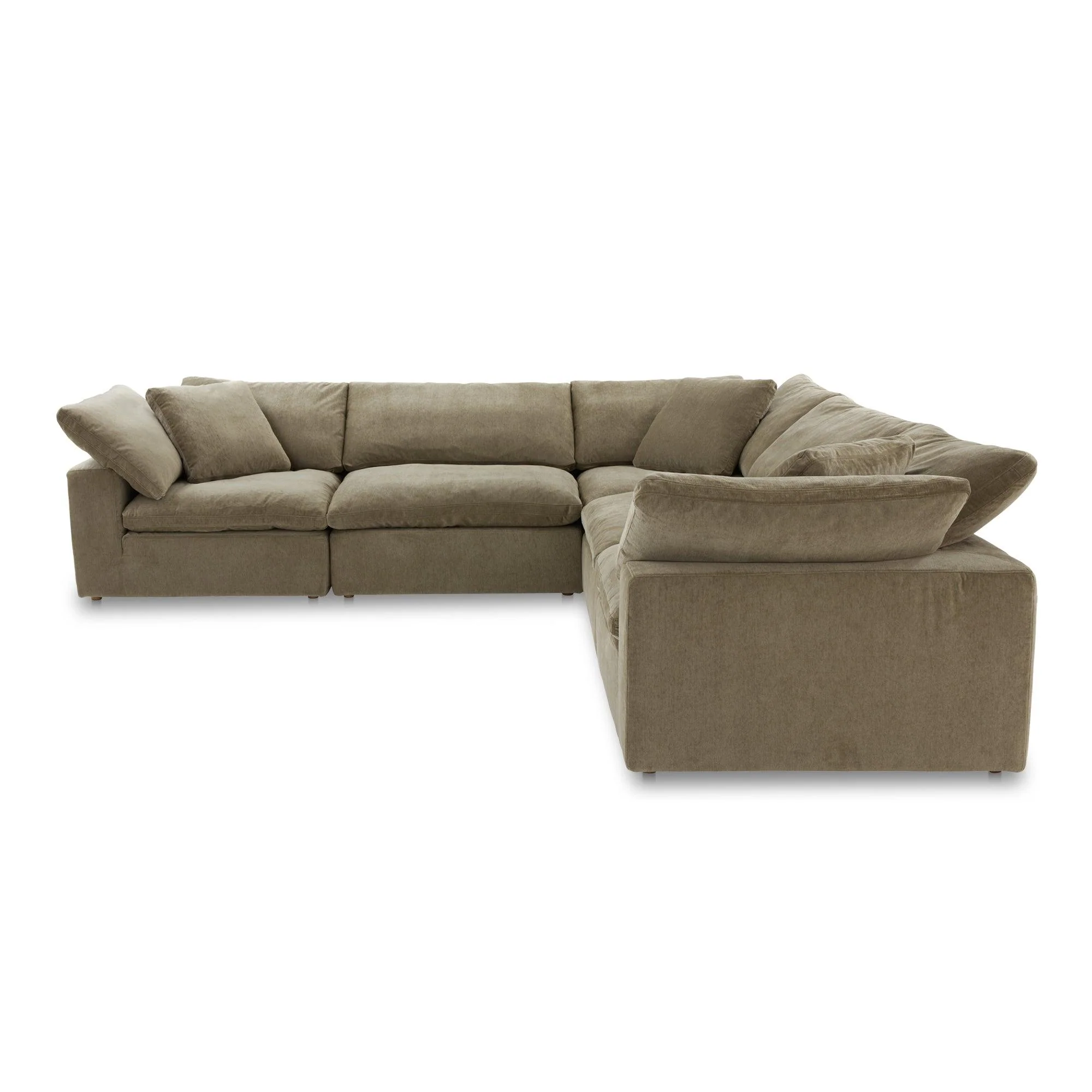 Clay Classic L Modular Sectional Performance Fabric Desert Sage - Remutear
